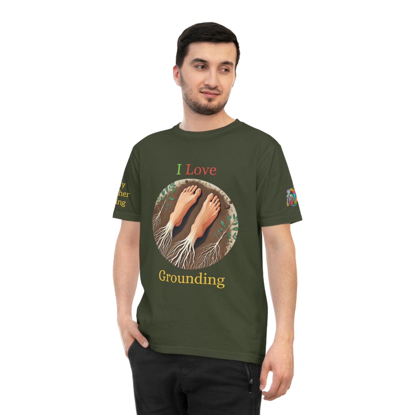 'I Love Grounding' (MHB EDITION)_100% Organic Cotton T-Shirt