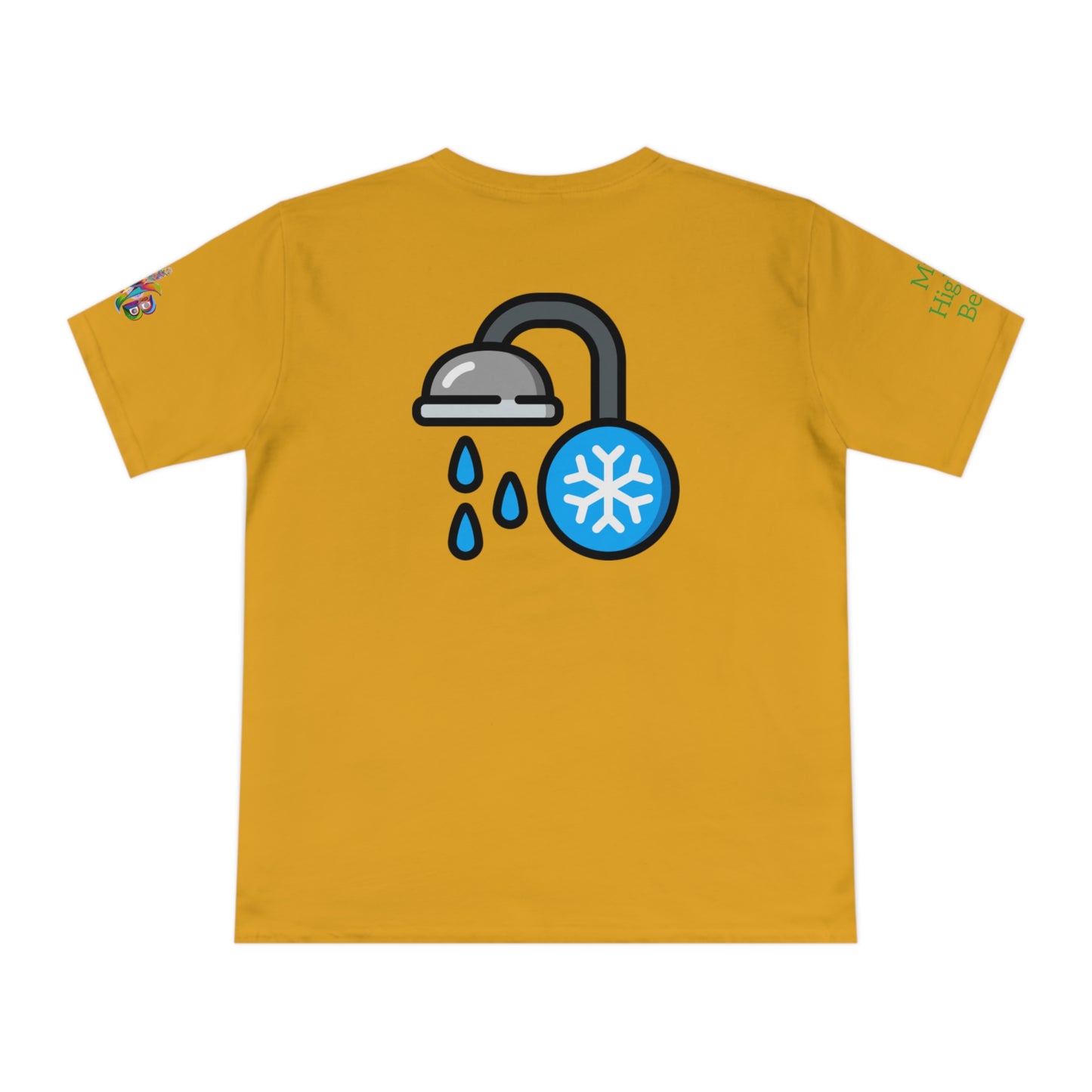 'I Take Cold Showers' (MHB EDITION)_100% Organic Cotton Unisex T-Shirt