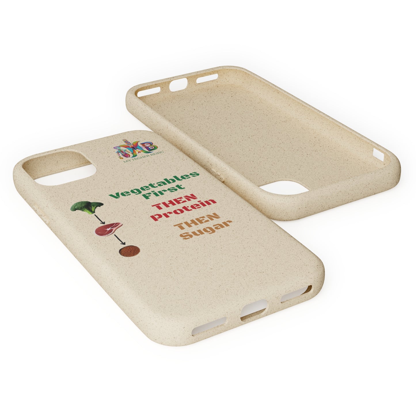 'Vegetables First'_Plastic Free Biodegradable Phone Case