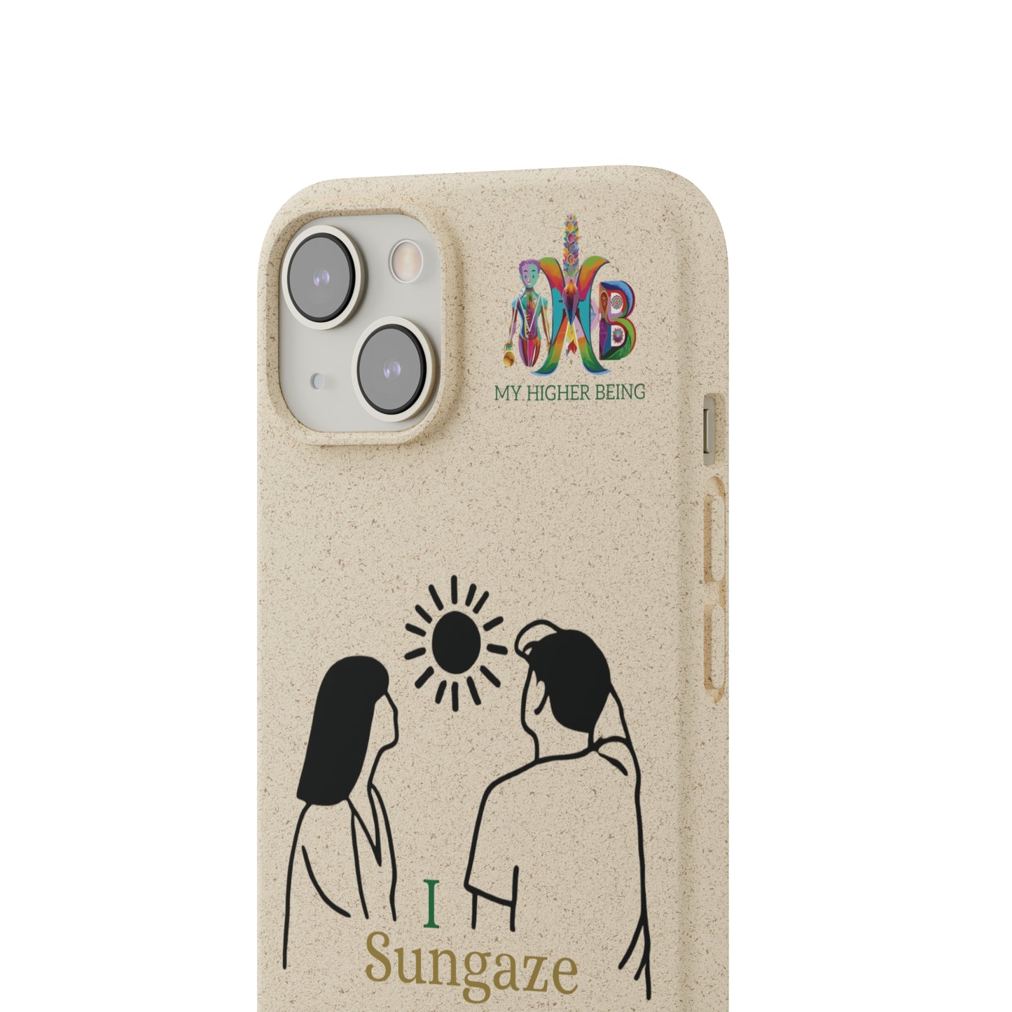 'I Sungaze'_Plastic Free Biodegradable Phone Case