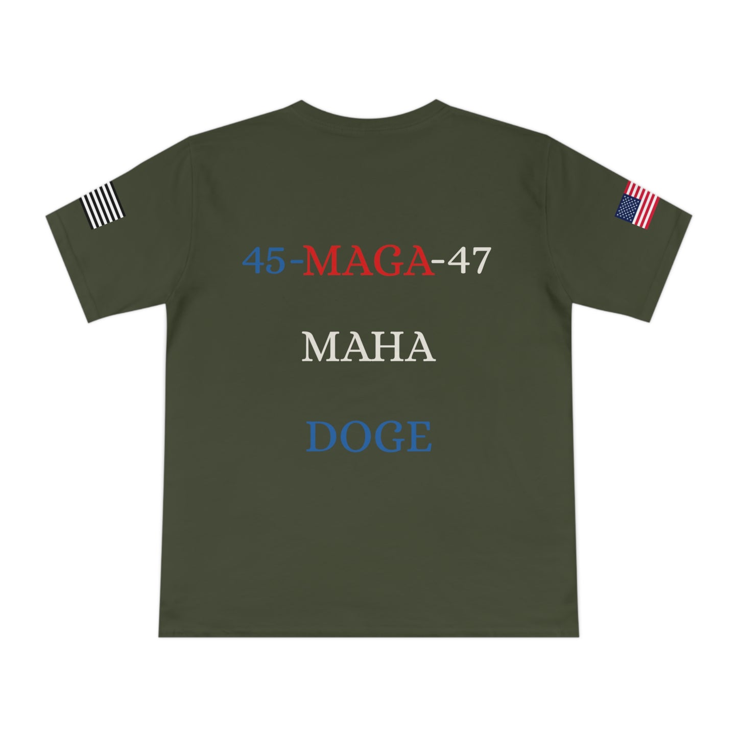 MAGA MAHA DOGE Cycle Tee _100% Organic Cotton T-Shirt