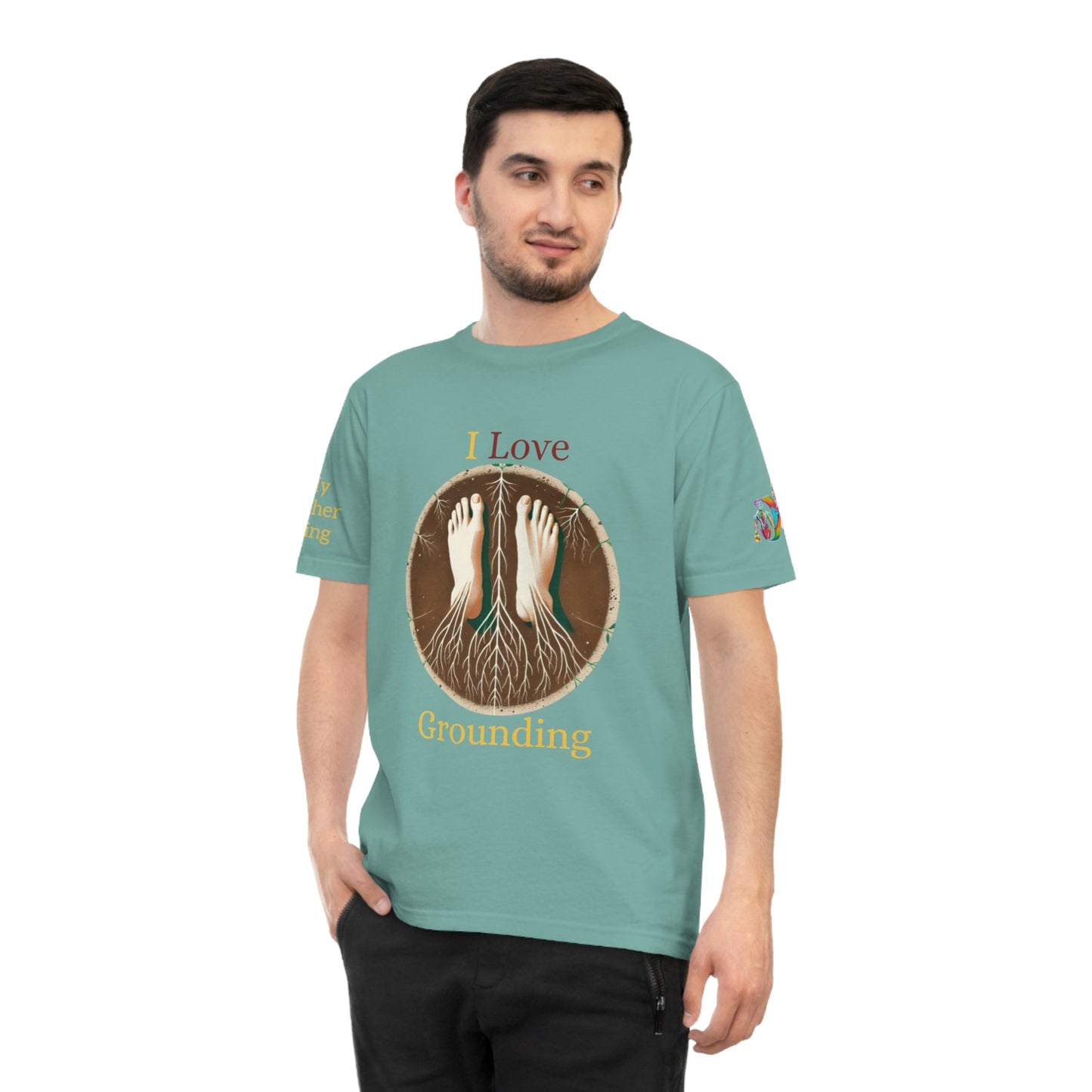 'I Love Grounding' (MHB EDITION)_100% Organic Cotton T-Shirt