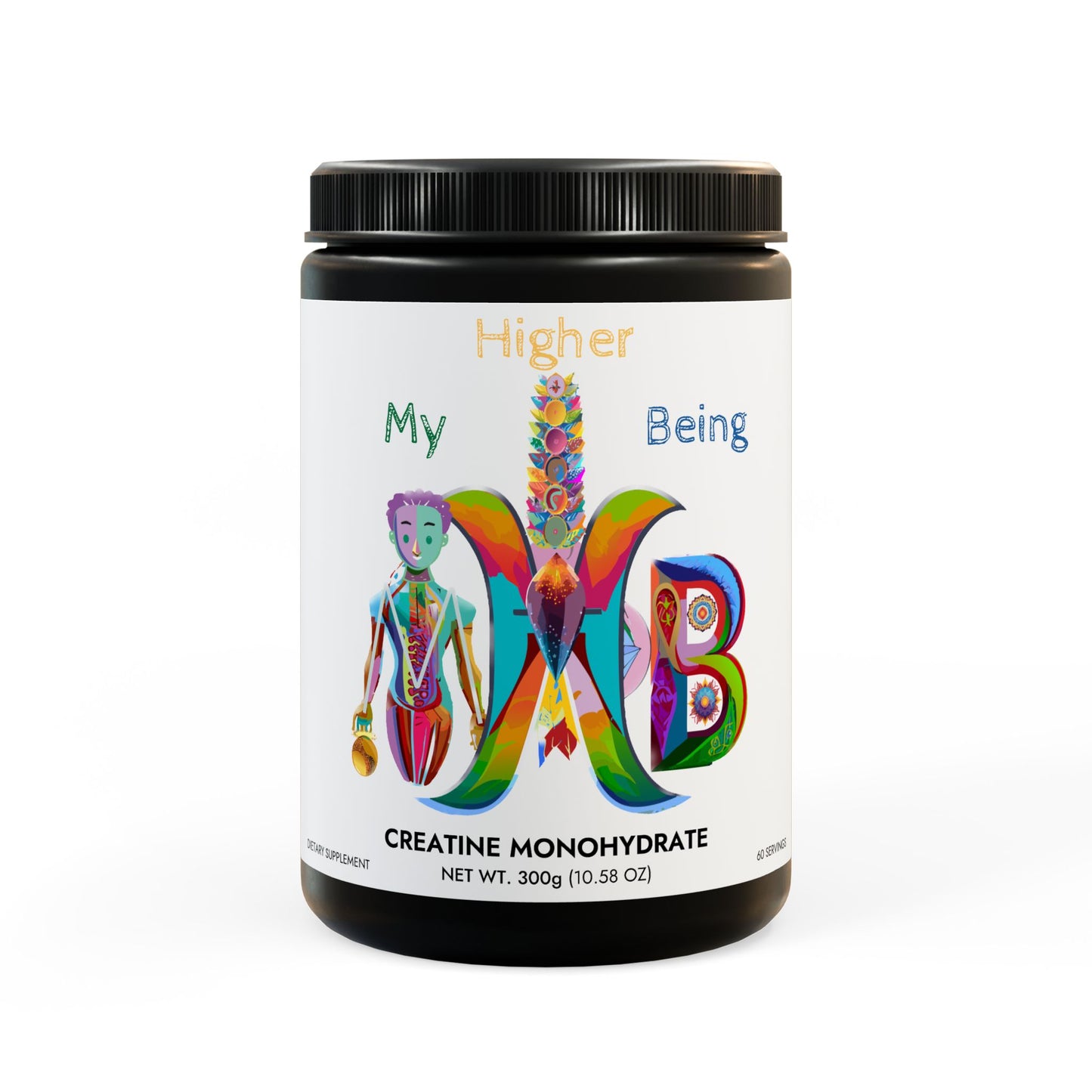 Creatine Monohydrate Supplement (300g, 10.58oz)