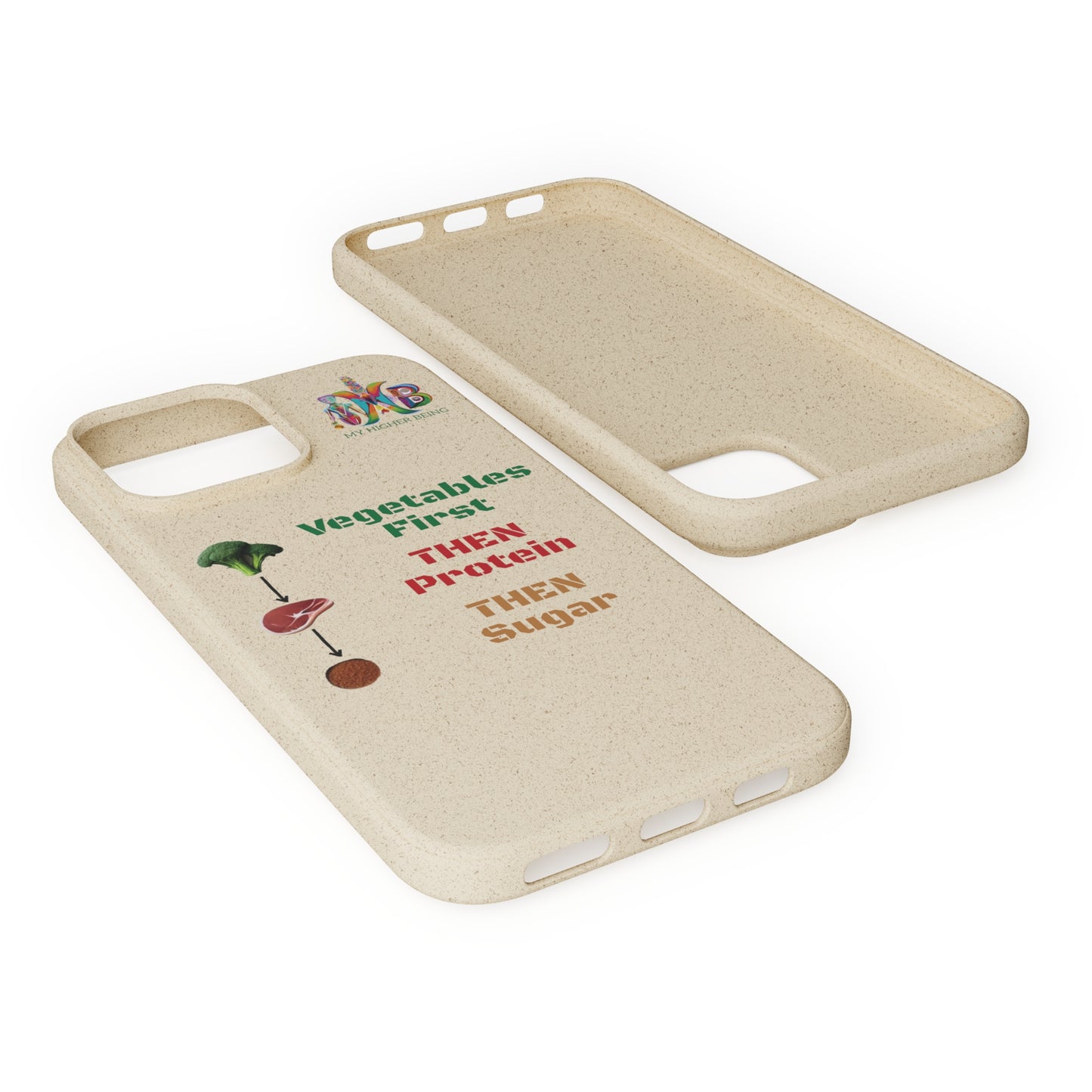 'Vegetables First'_Plastic Free Biodegradable Phone Case