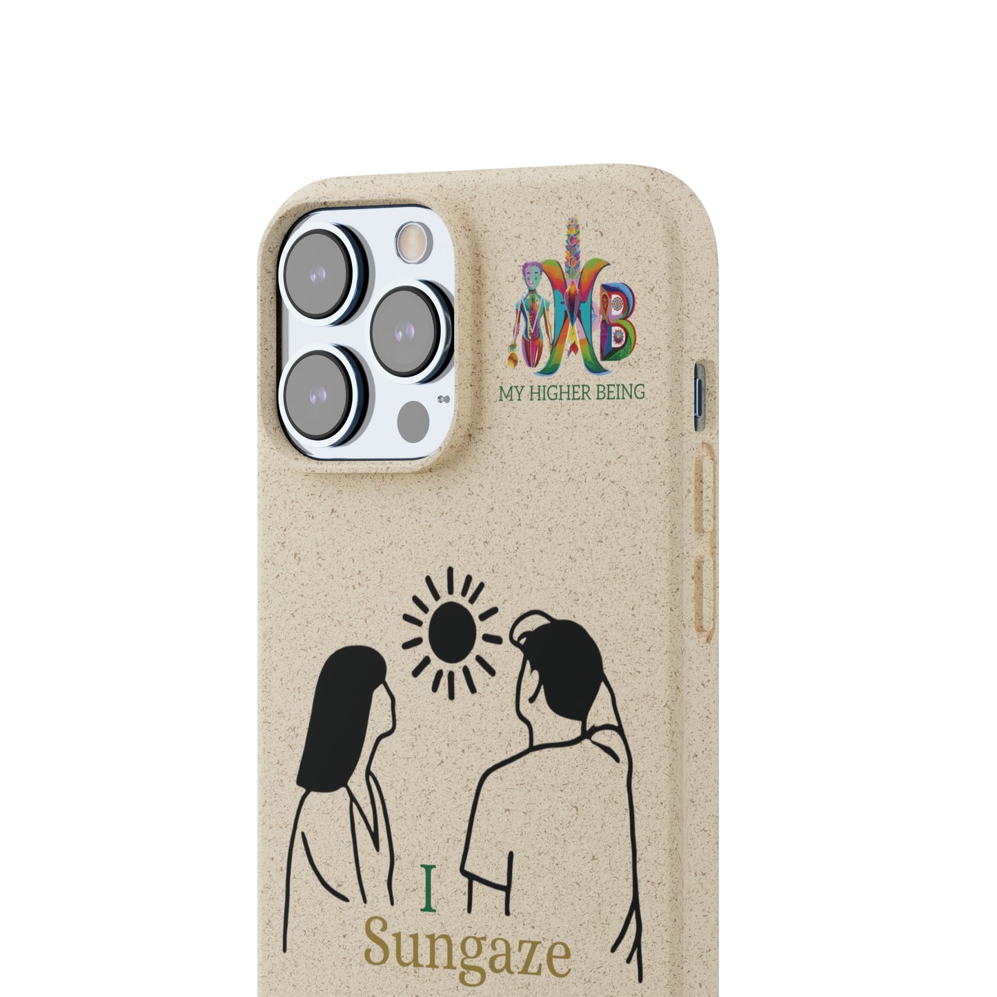 'I Sungaze'_Plastic Free Biodegradable Phone Case
