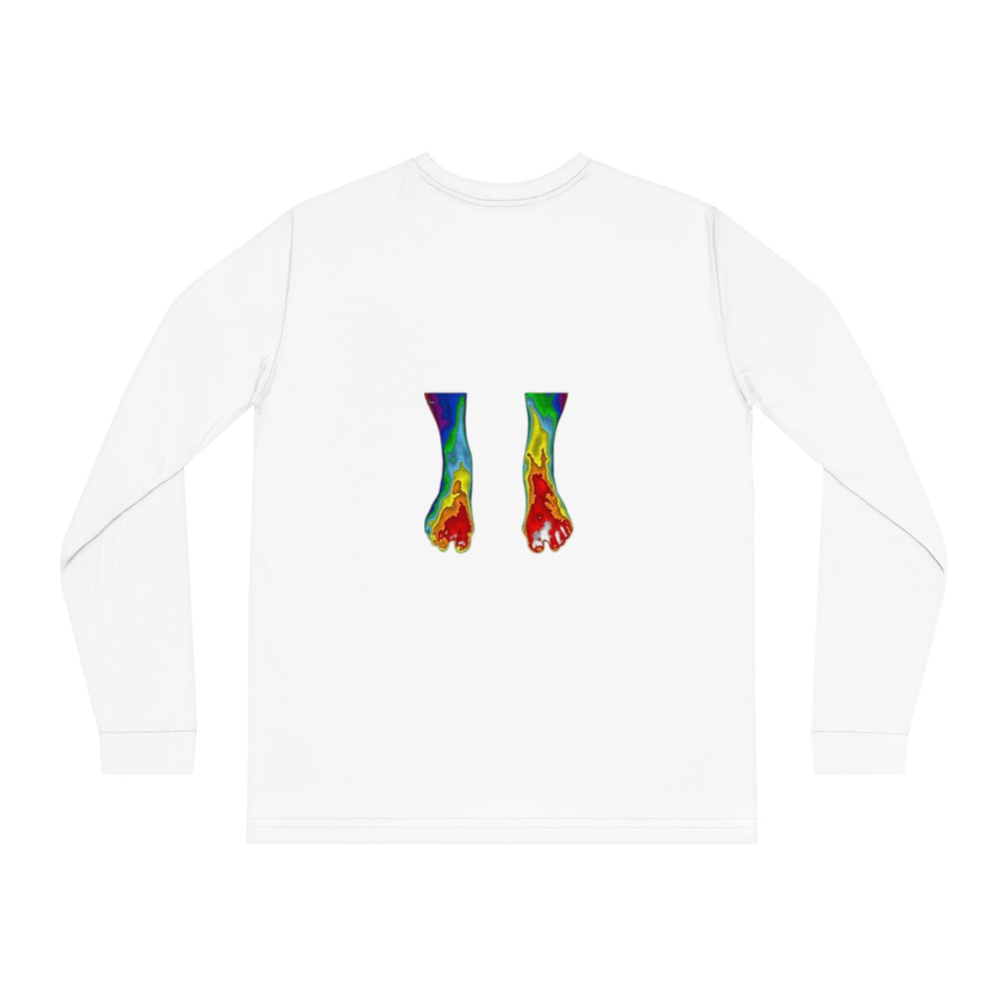 'I Love Grounding'_100% Organic Cotton Long Sleeve Tee