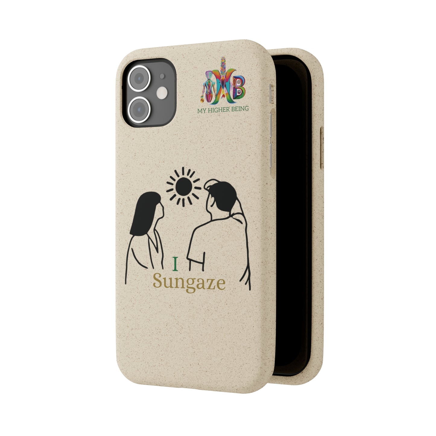 'I Sungaze'_Plastic Free Biodegradable Phone Case
