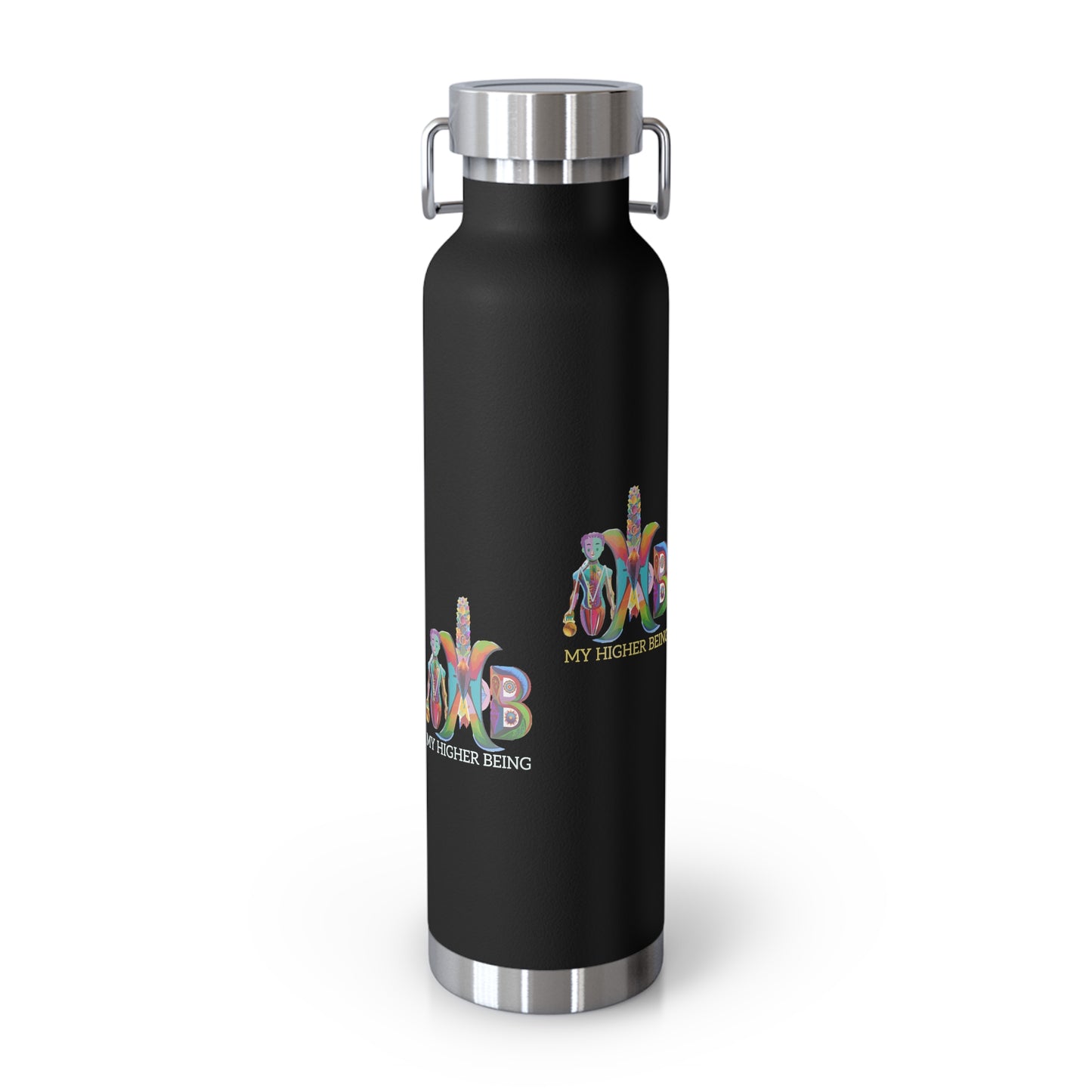 'I Intermittent Fast_20-4'_Copper Vacuum Insulated Bottle, 22oz