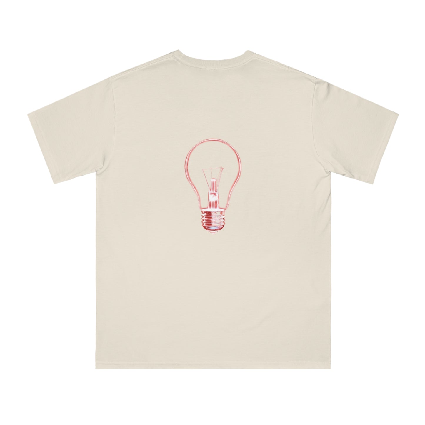 'Red Lights After Susnet'_100% Organic Cotton T-Shirt