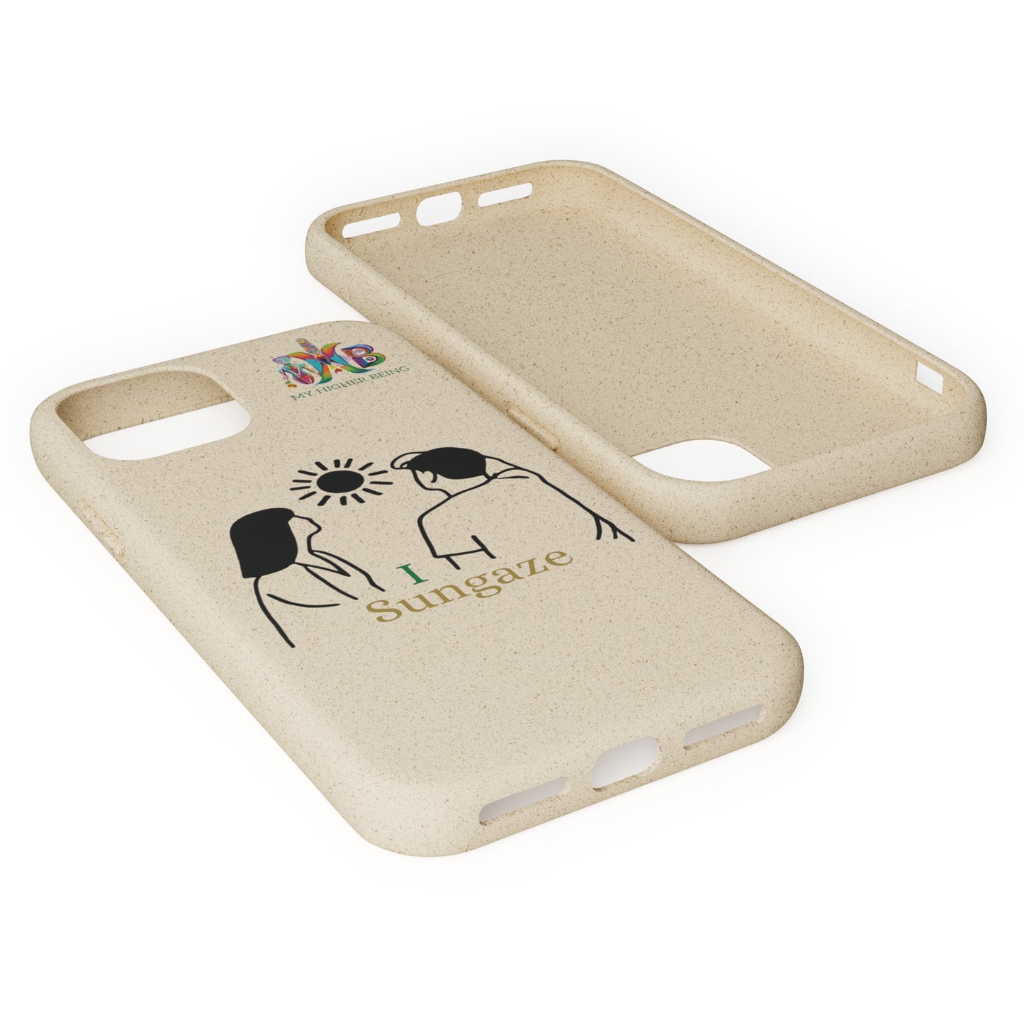 'I Sungaze'_Plastic Free Biodegradable Phone Case