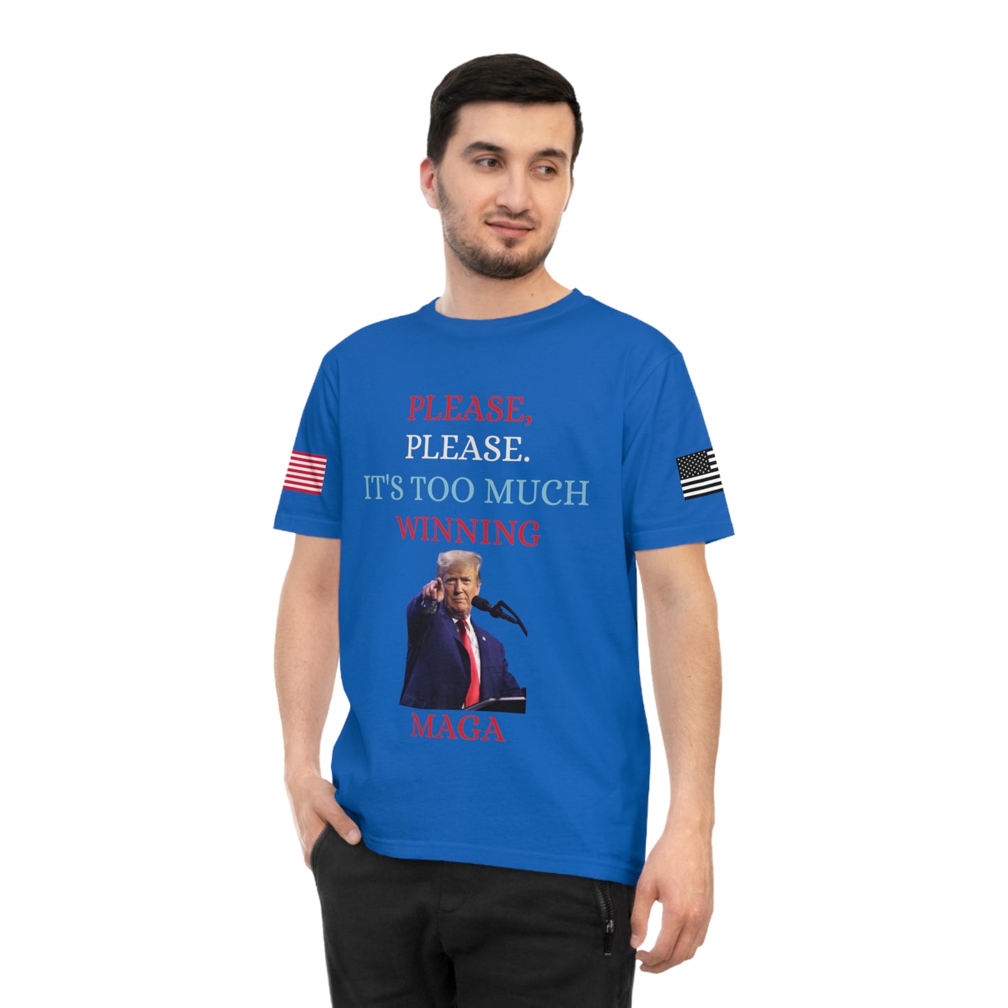 Too Much Winning Tee: Trump’s Signature Confidence _100% Organic Cotton