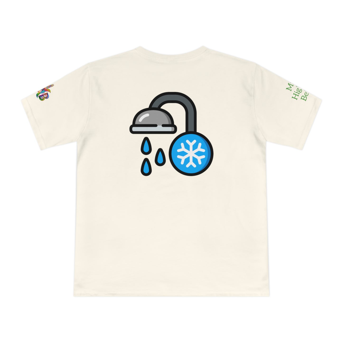 'I Take Cold Showers' (MHB EDITION)_100% Organic Cotton Unisex T-Shirt