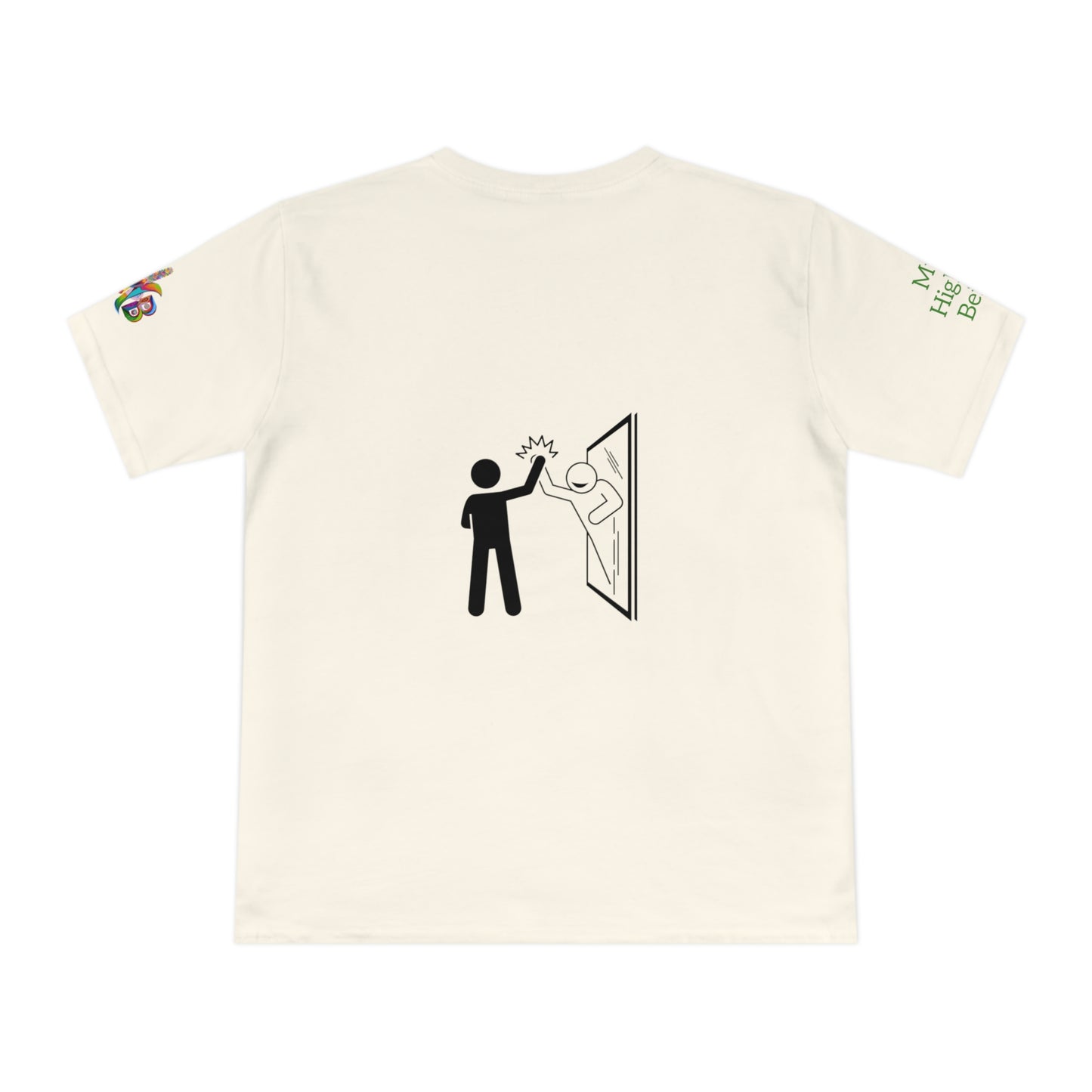 'I Love Mirror High-Fives' (MHB EDITION)_100% Organic Cotton T-Shirt