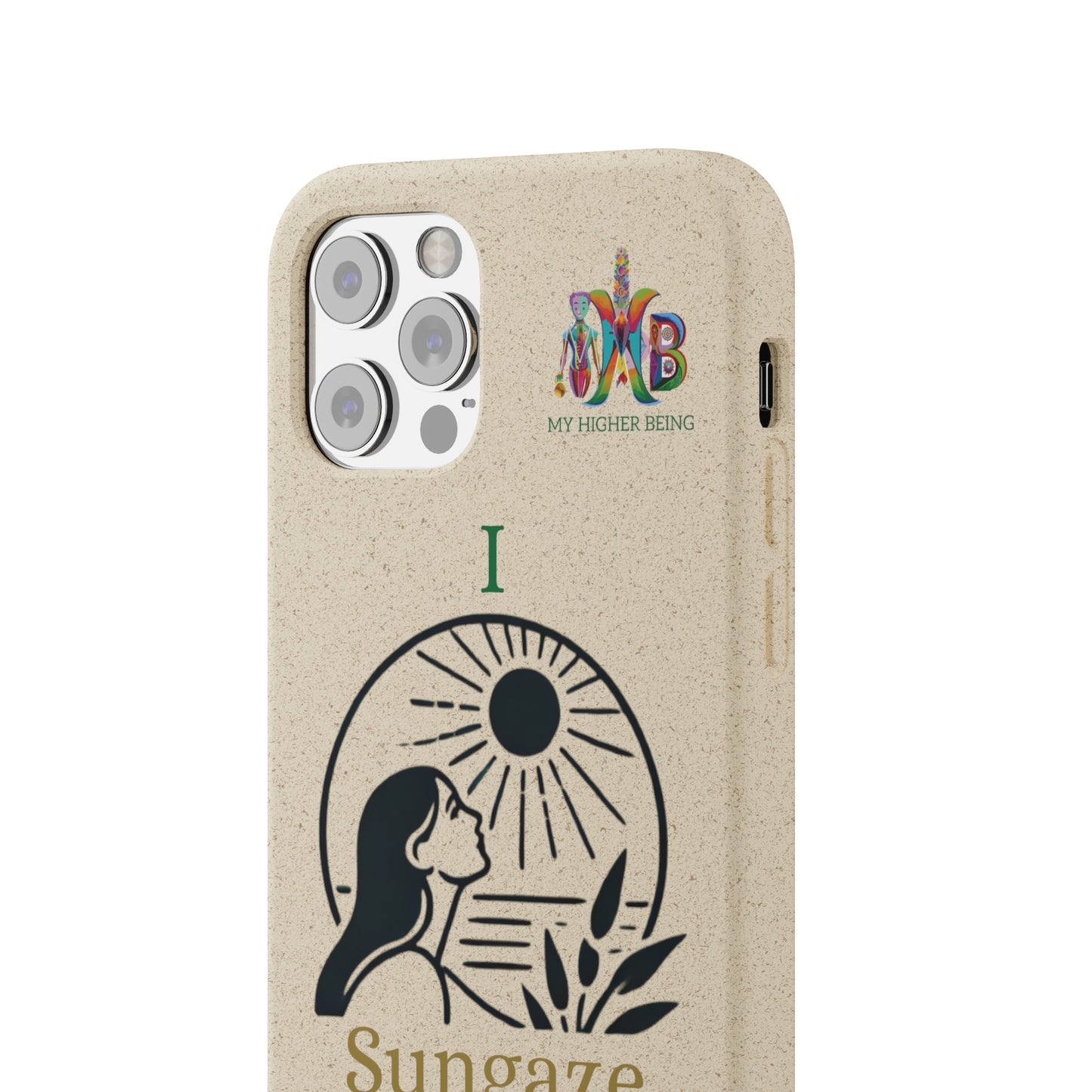 'I Sungaze'_Plastic Free Biodegradable Phone Case