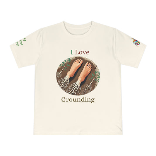 'I Love Grounding' (MHB EDITION)_100% Organic Cotton T-Shirt