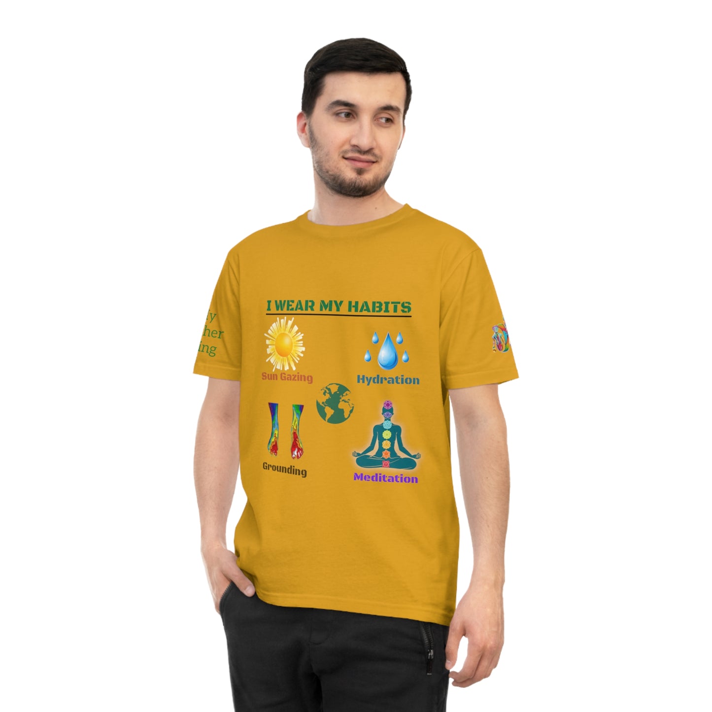 'I Wear My Habits' (MHB EDITION)_100% Organic Cotton T-Shirt