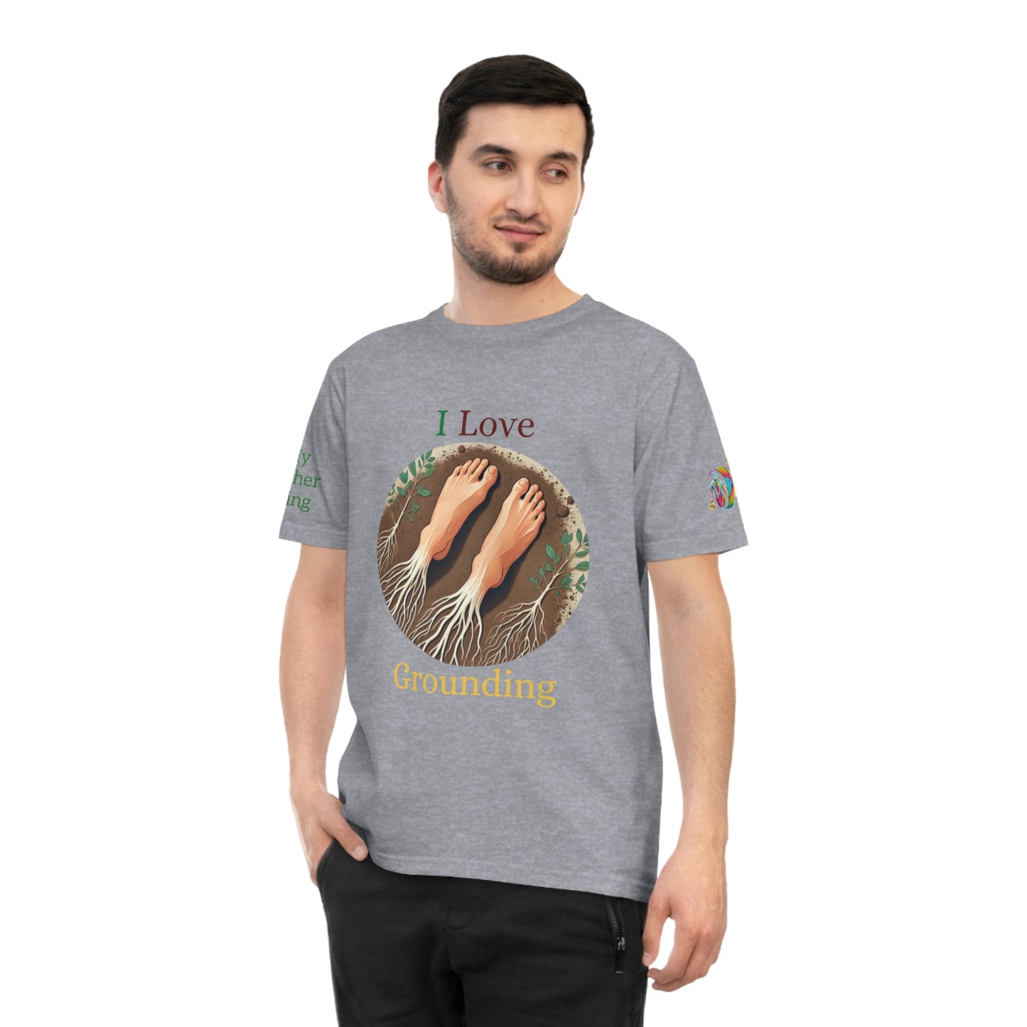 'I Love Grounding' (MHB EDITION)_100% Organic Cotton T-Shirt