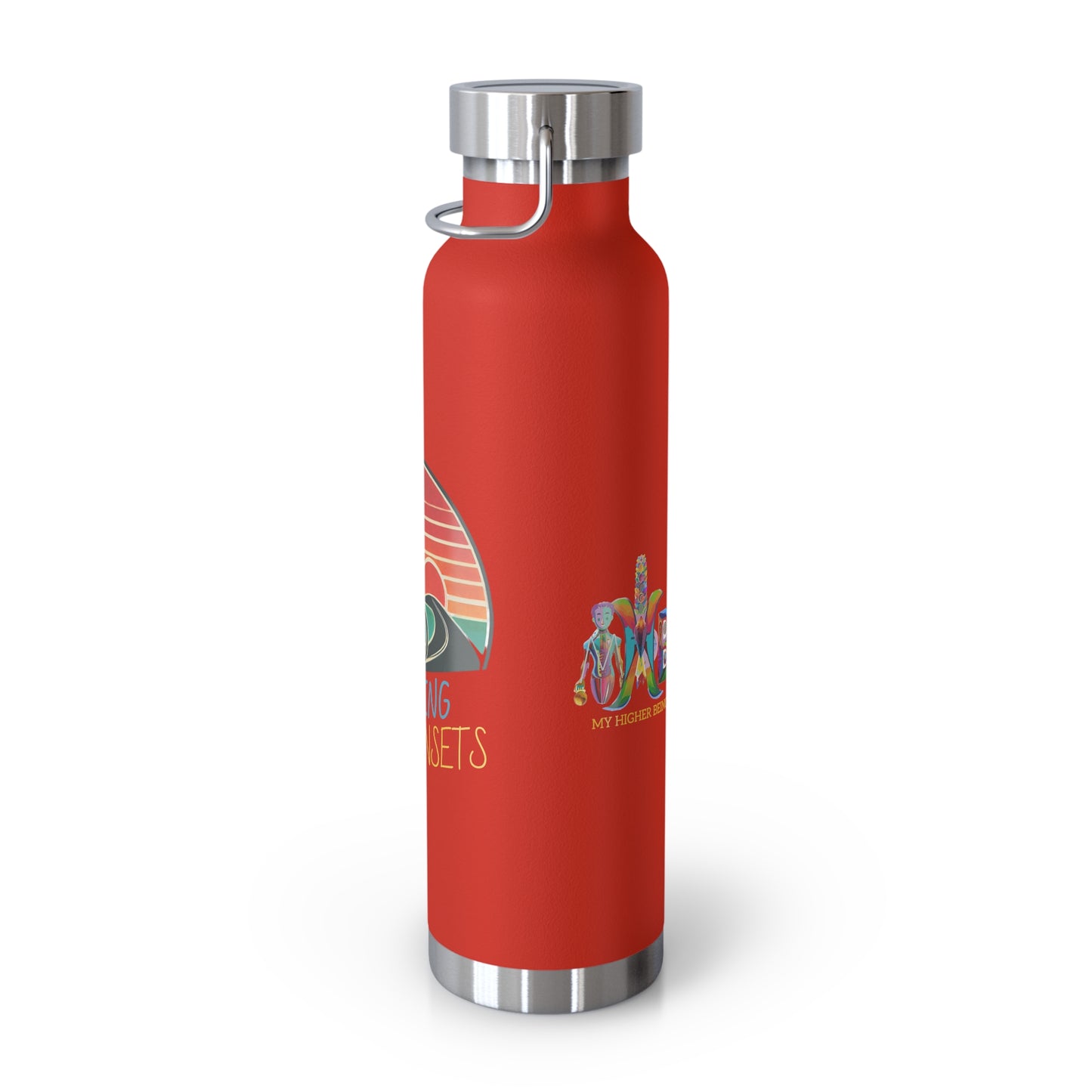 'Chasing Sunsets'_Copper Vacuum Insulated Bottle, 22oz