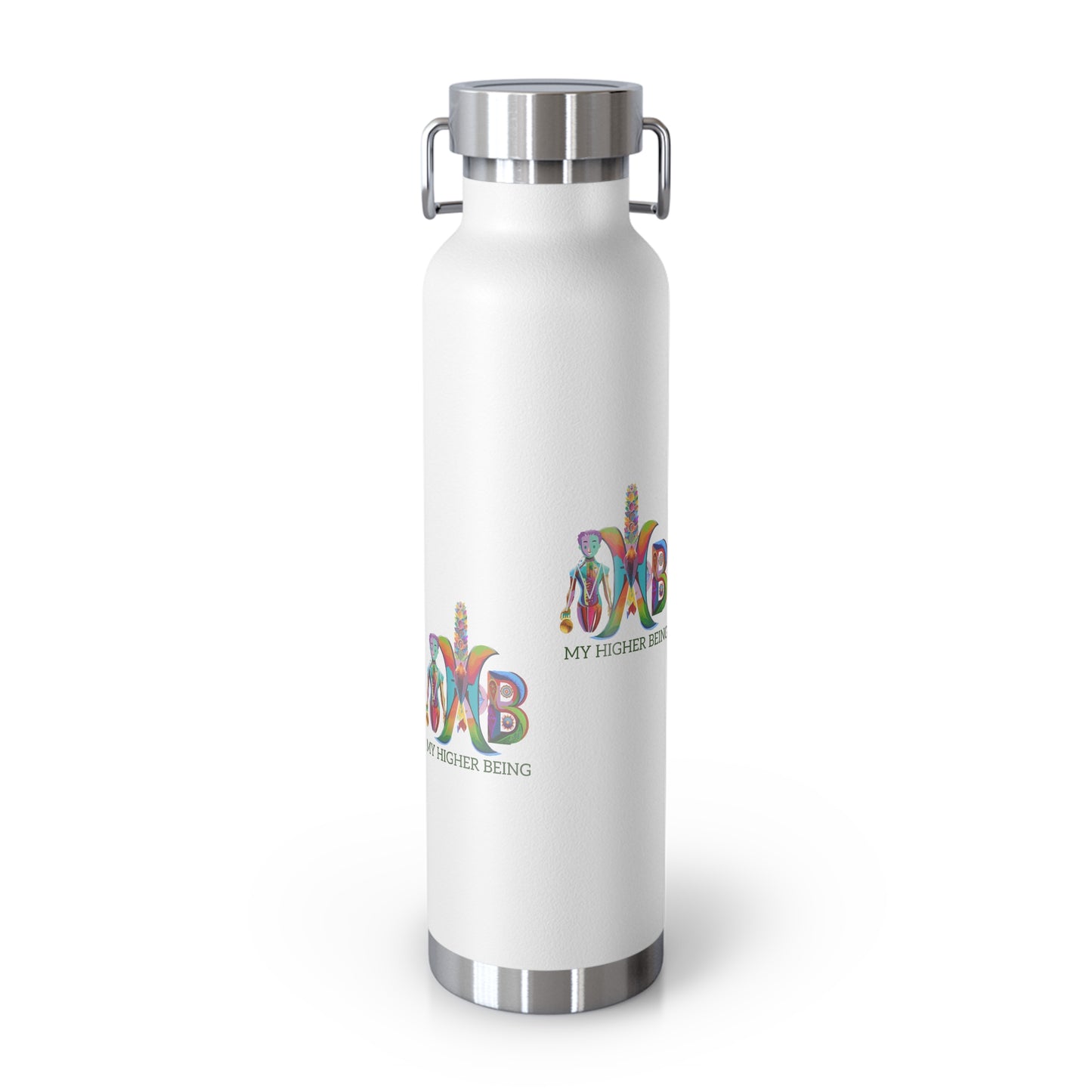 'I Wear My Habits'_Copper Vacuum Insulated Bottle, 22oz