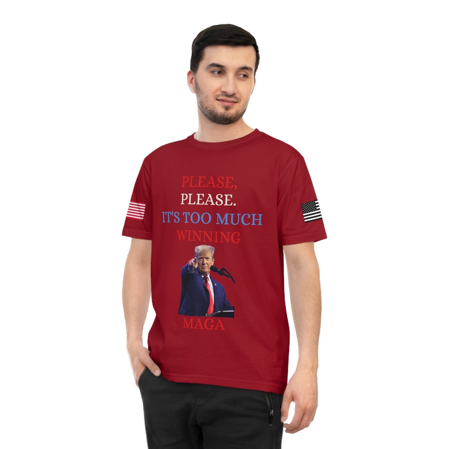 Too Much Winning Tee: Trump’s Signature Confidence _100% Organic Cotton