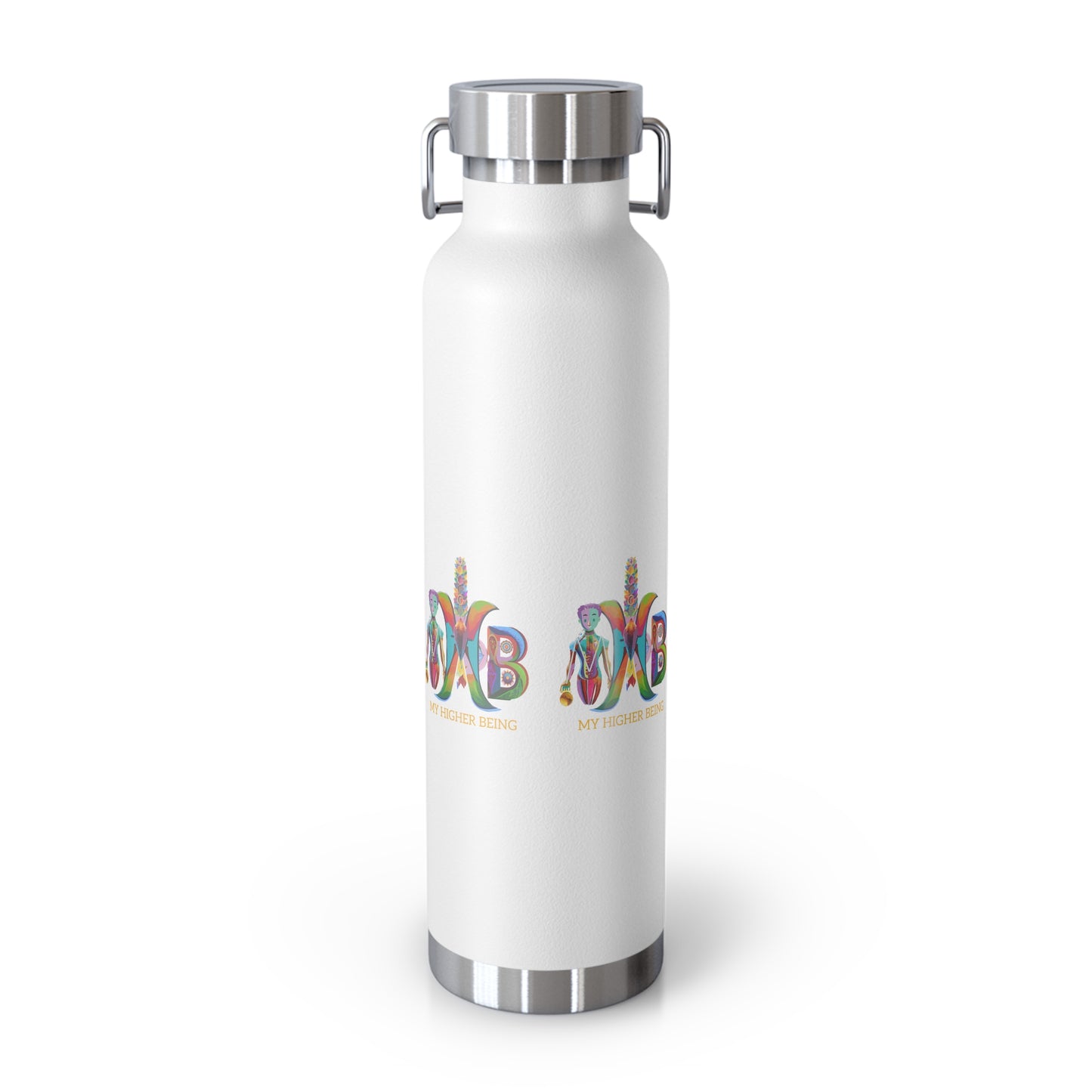 'I Love Mirror High-Fives'_Copper Vacuum Insulated Bottle, 22oz