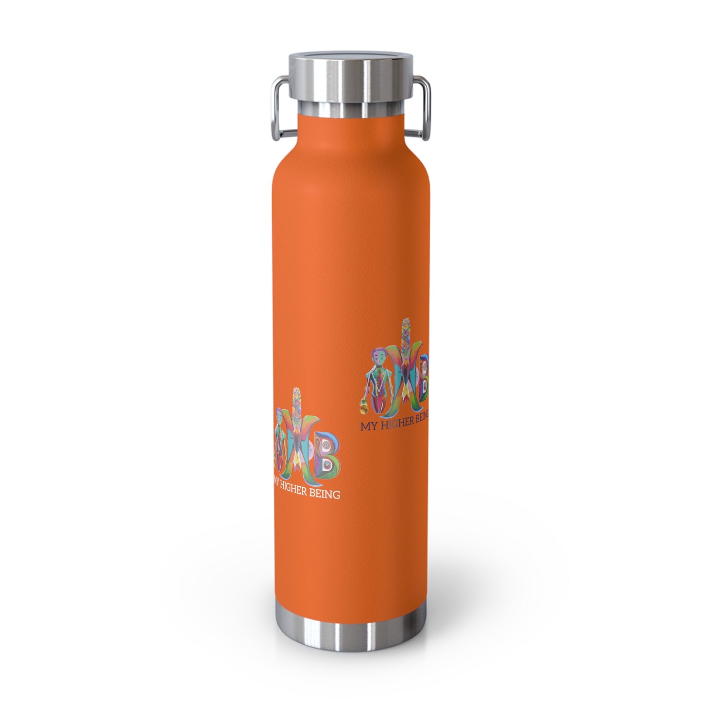 'I Intermittent Fast_18-6'_Copper Vacuum Insulated Bottle, 22oz