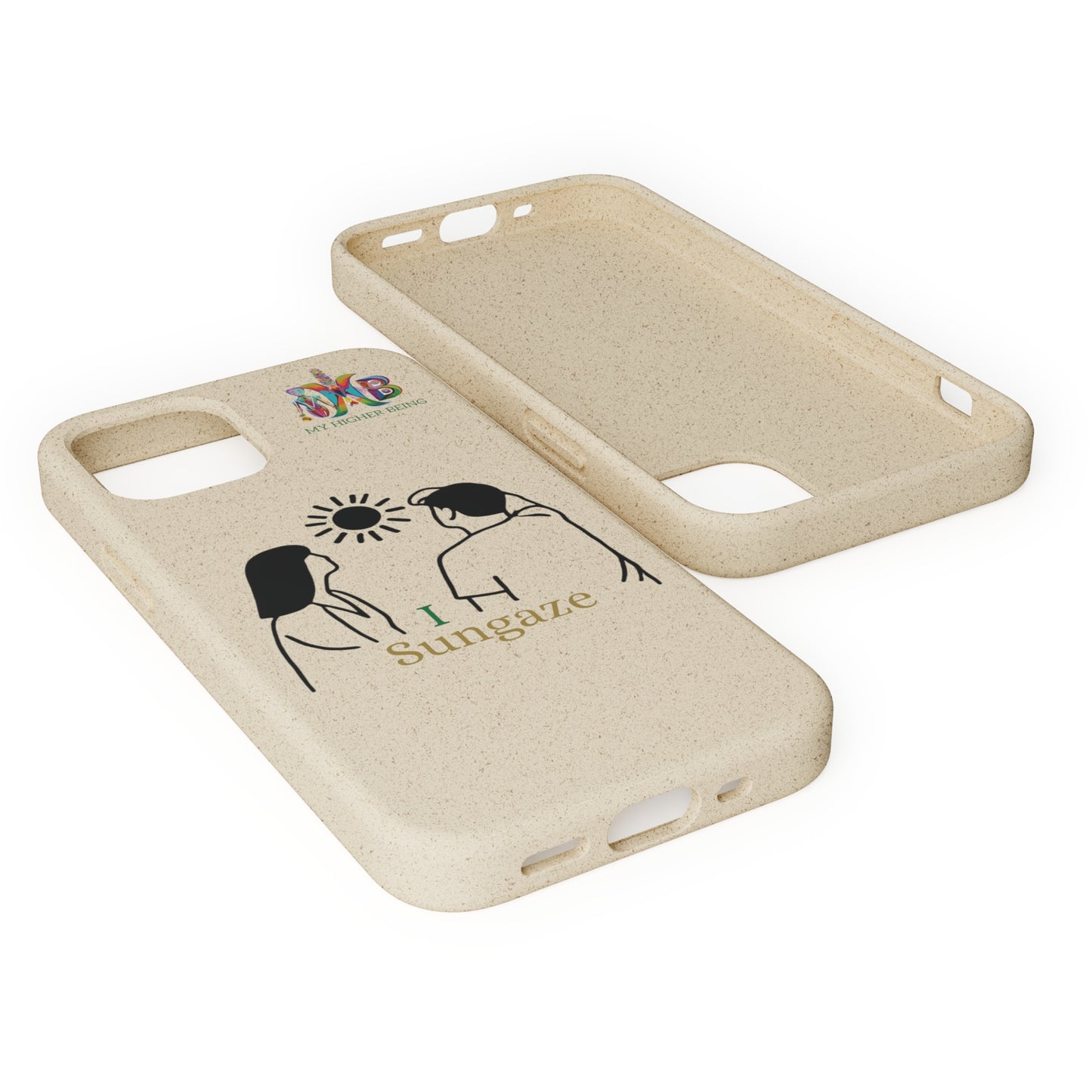 'I Sungaze'_Plastic Free Biodegradable Phone Case