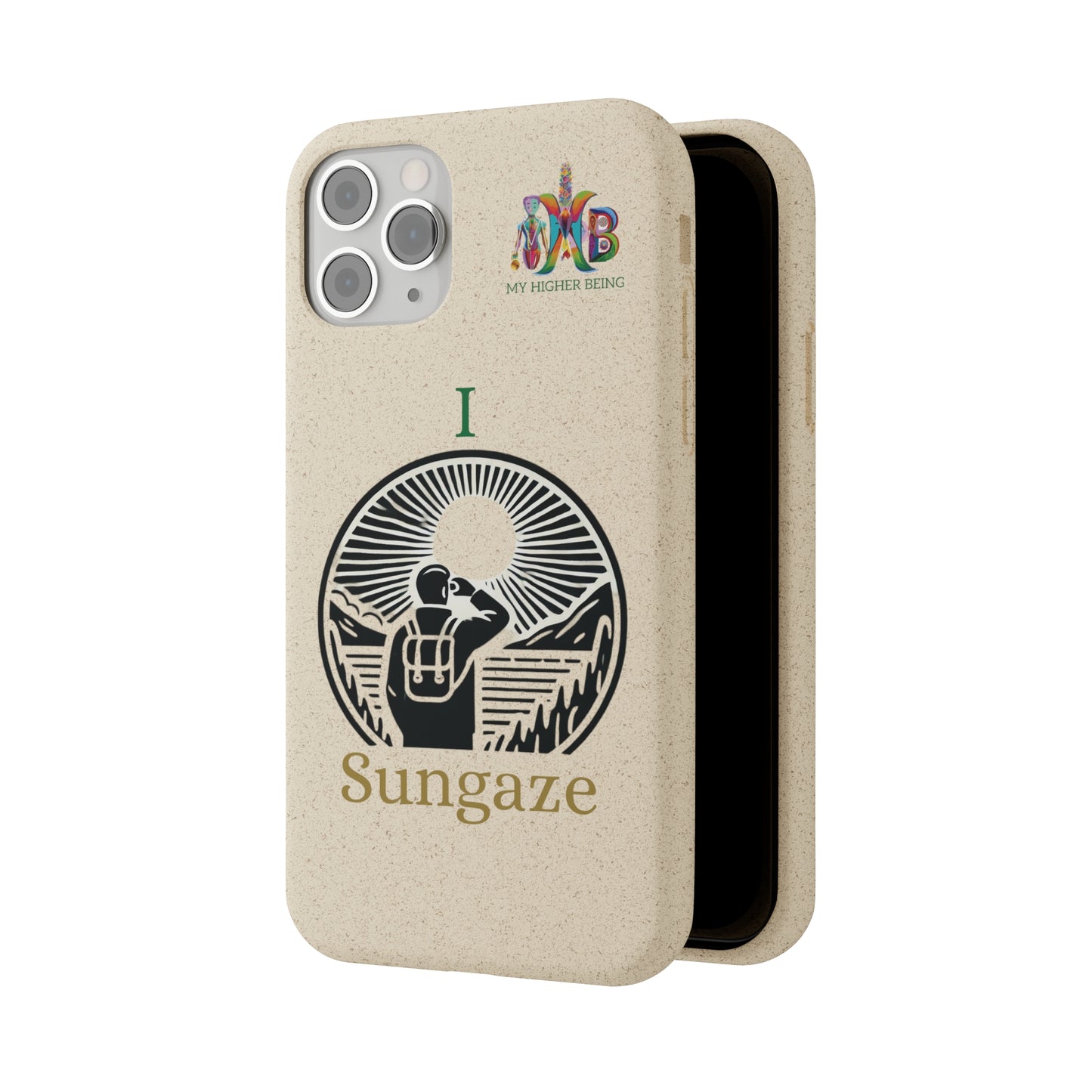 'I Sungaze'_Plastic Free Biodegradable Phone Case