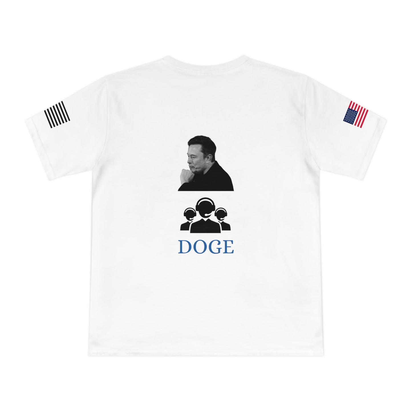 Elon Musk’s ‘Humble Tech Support’ DOGE Initiative Tee _100% Organic Cotton