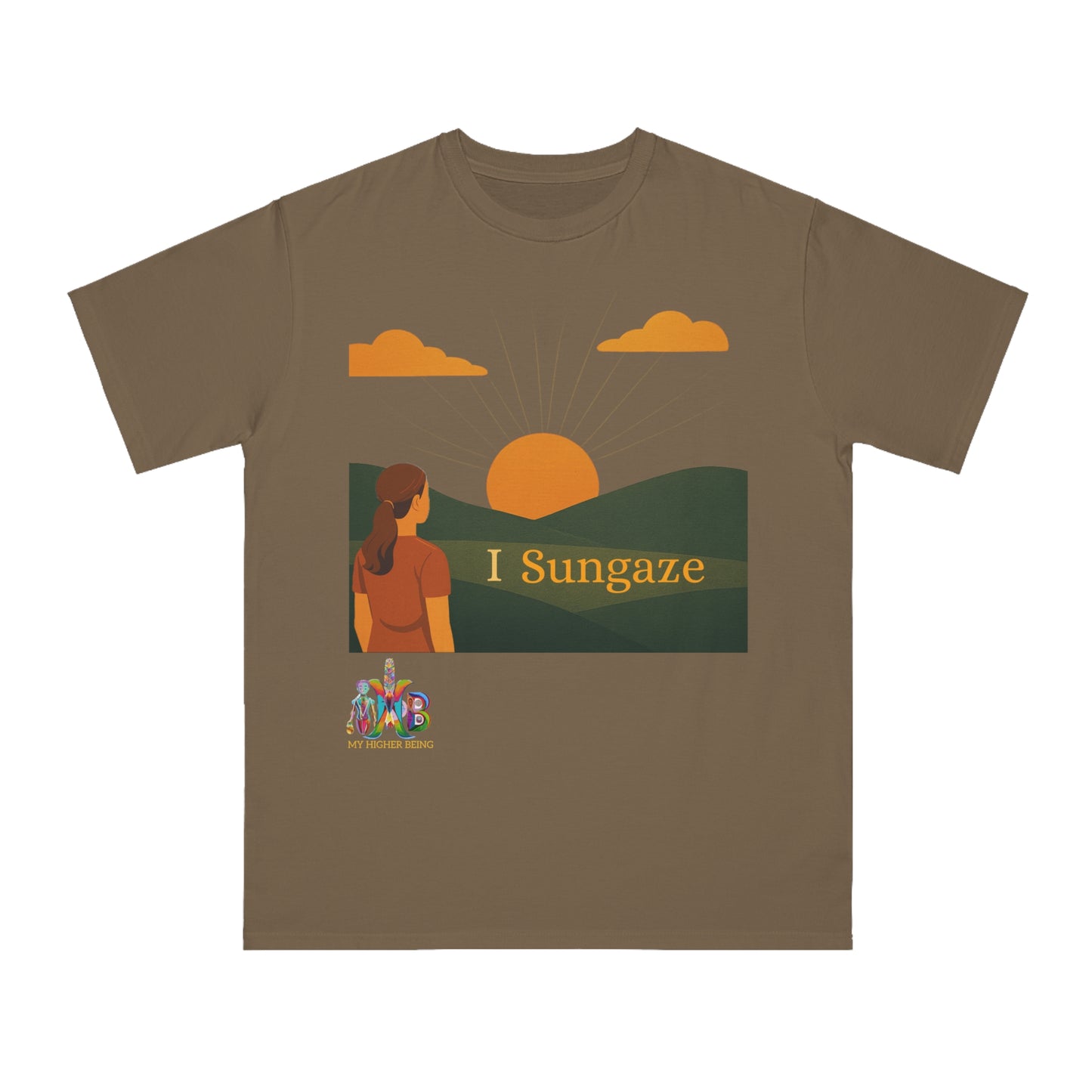'I Sungaze'_100% Organic Cotton T-Shirt_Female