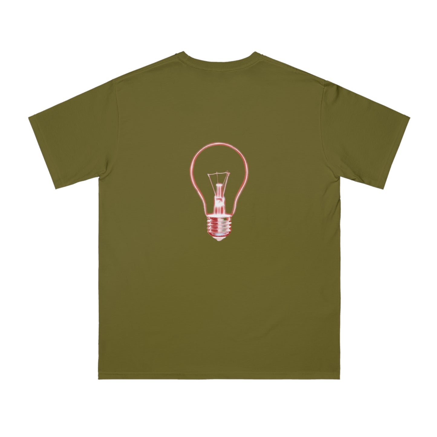 'Red Lights After Susnet'_100% Organic Cotton T-Shirt
