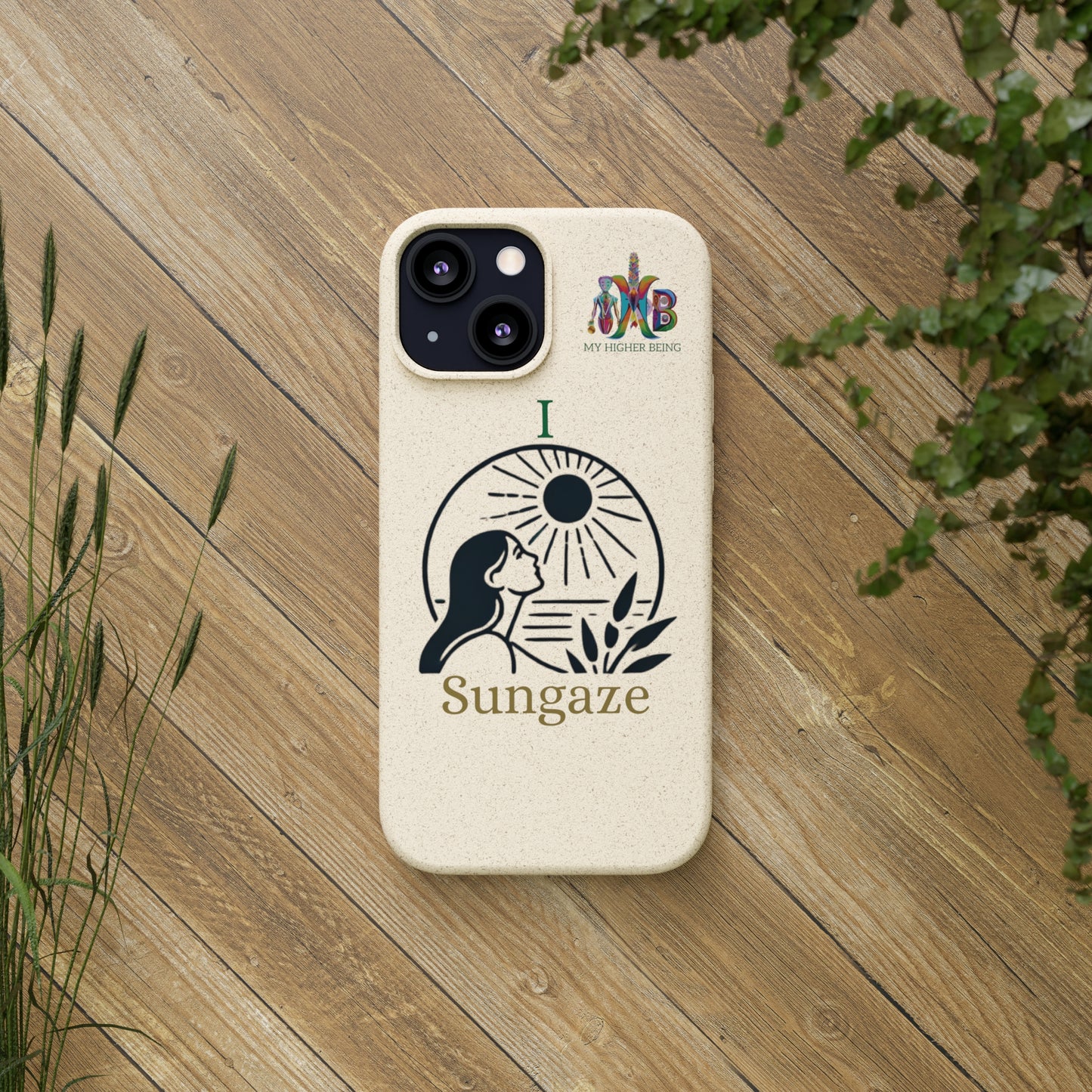 'I Sungaze'_Plastic Free Biodegradable Phone Case