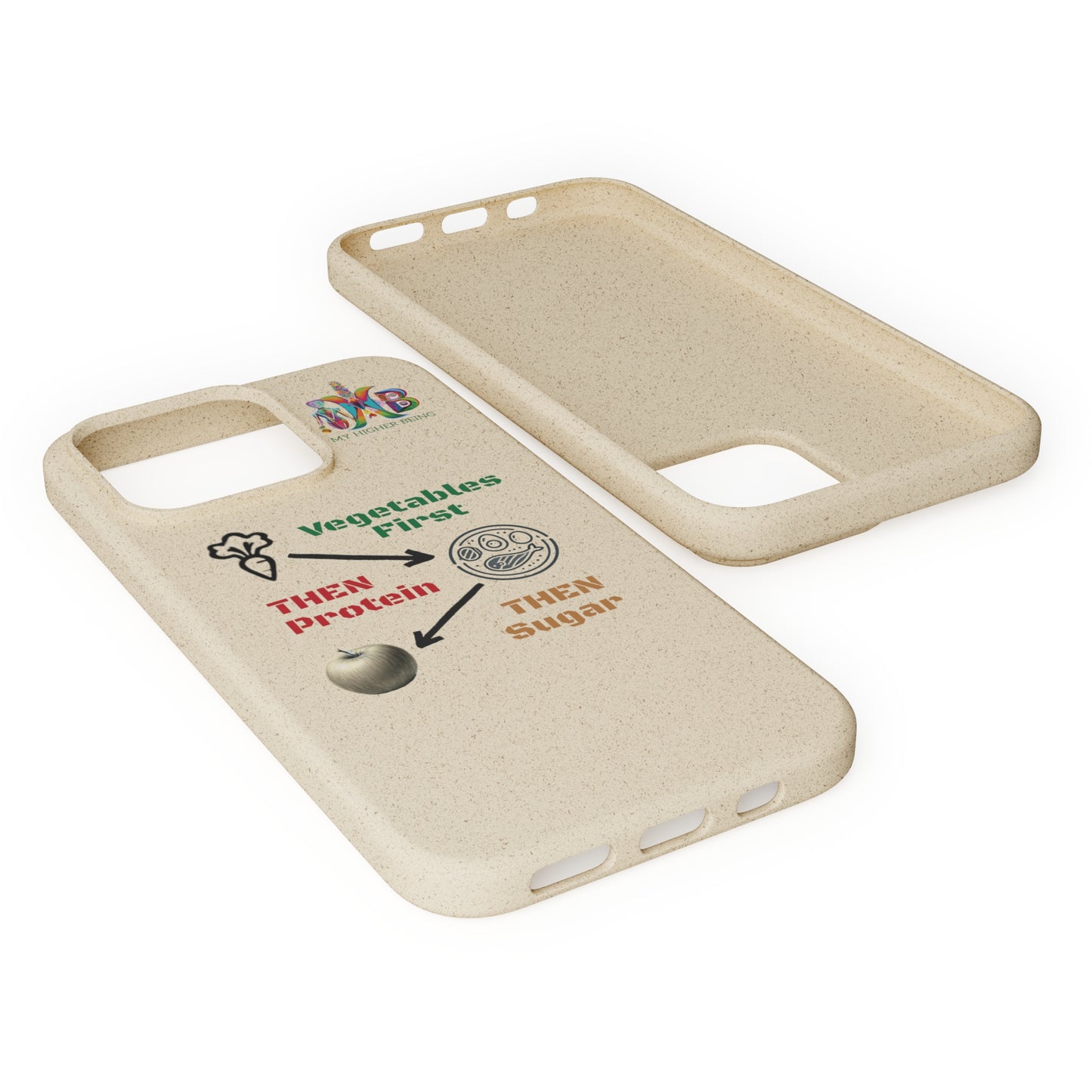 'Vegetables First'_Plastic Free Biodegradable Phone Case