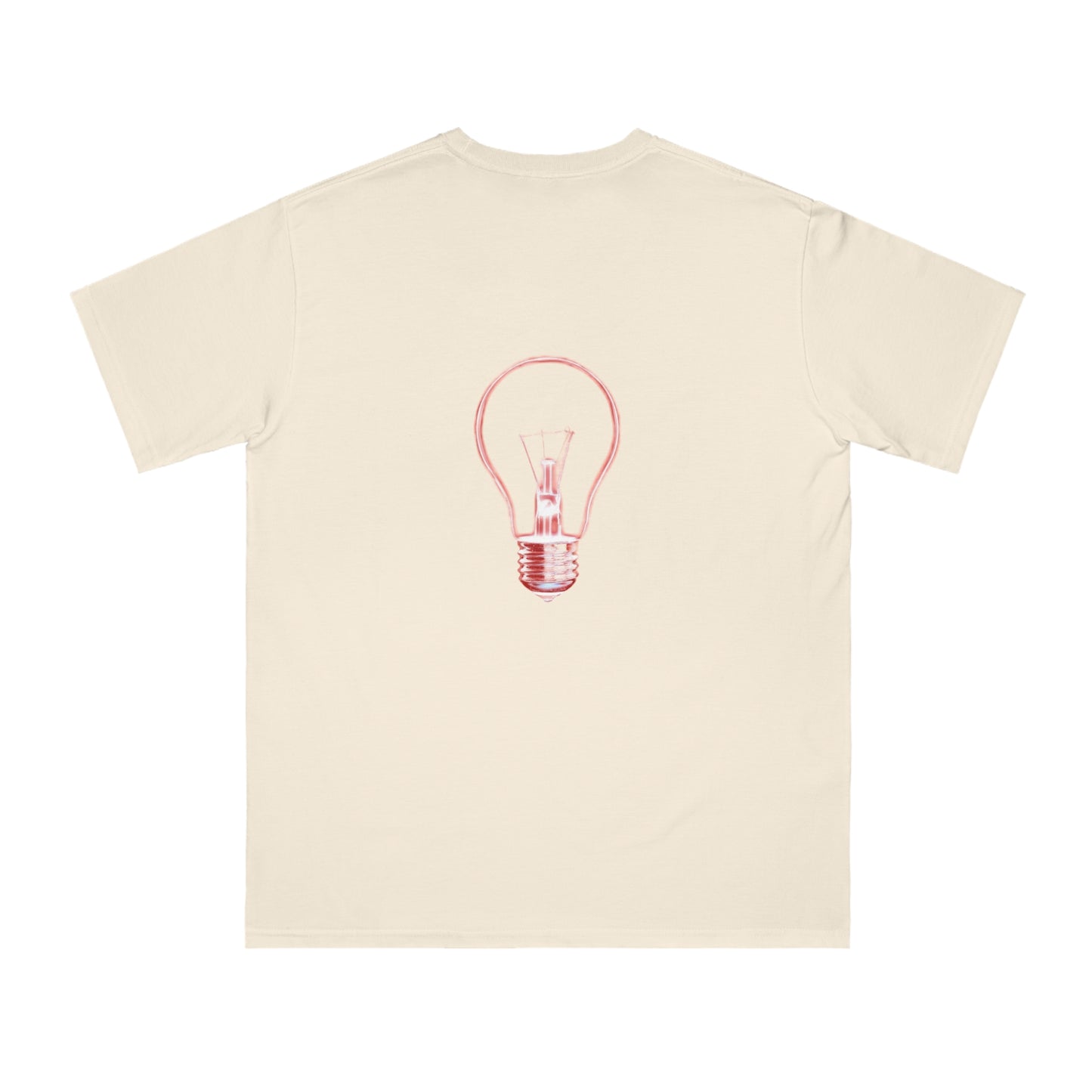 'Red Lights After Susnet'_100% Organic Cotton T-Shirt