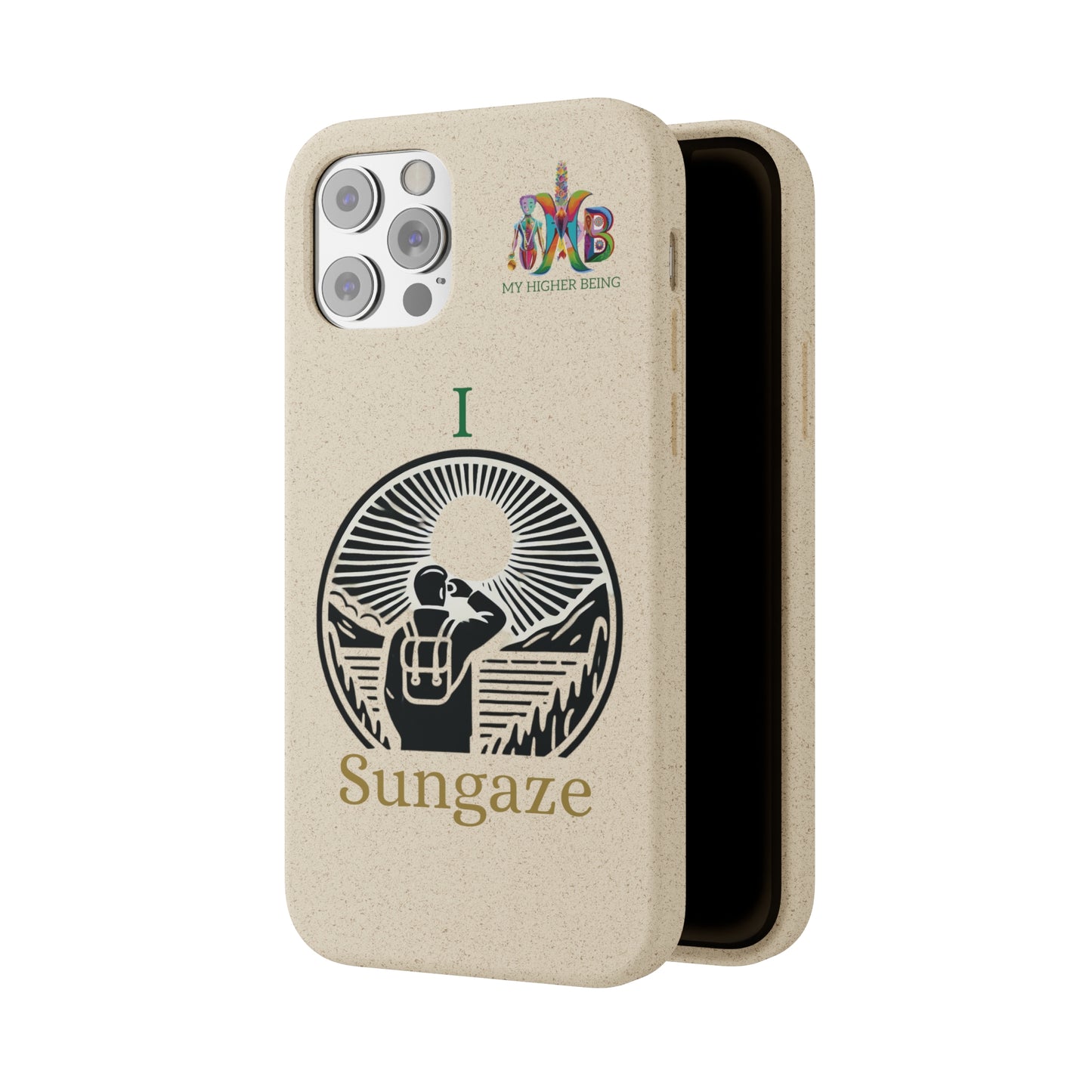 'I Sungaze'_Plastic Free Biodegradable Phone Case
