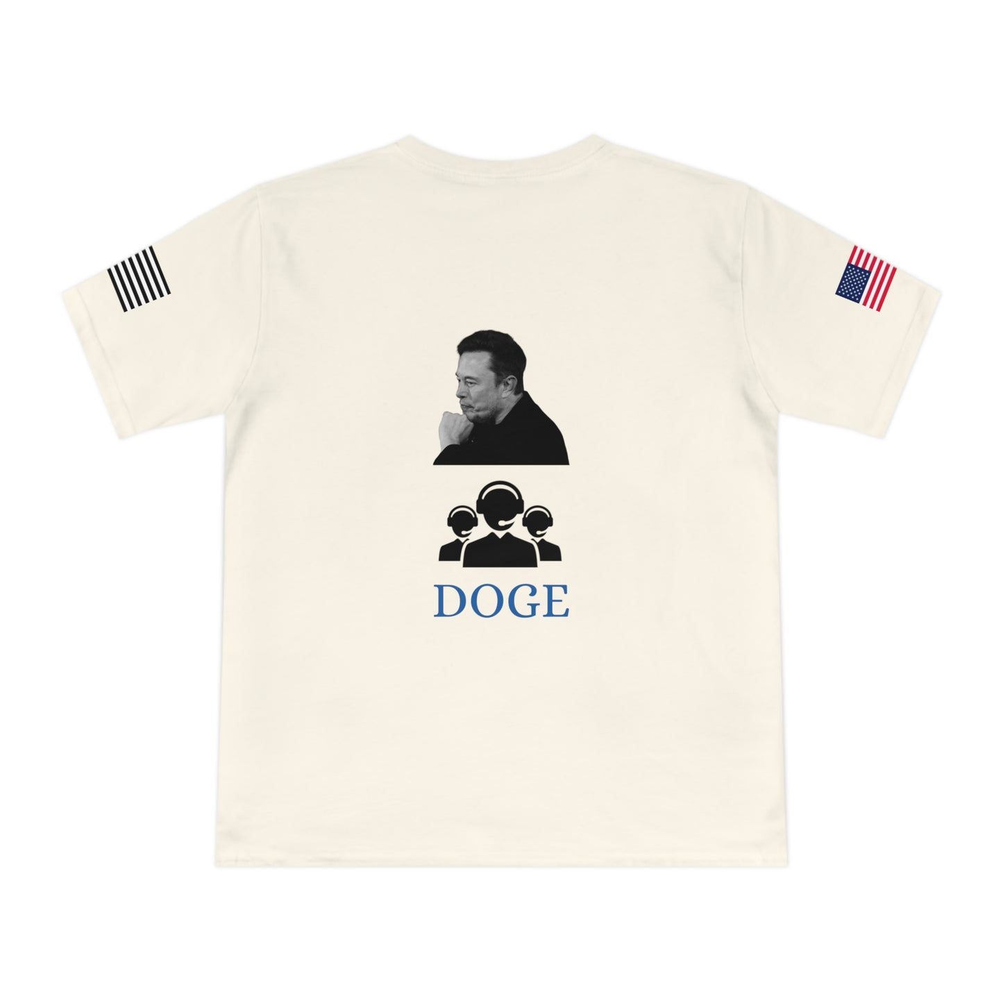 Elon Musk’s ‘Humble Tech Support’ DOGE Initiative Tee _100% Organic Cotton