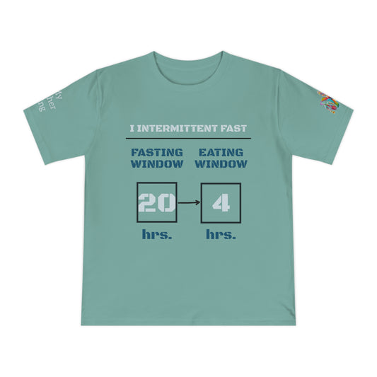 'I Intermittent Fast_20-4' (MHB EDITION)_100% Organic Cotton Unisex T-Shirt