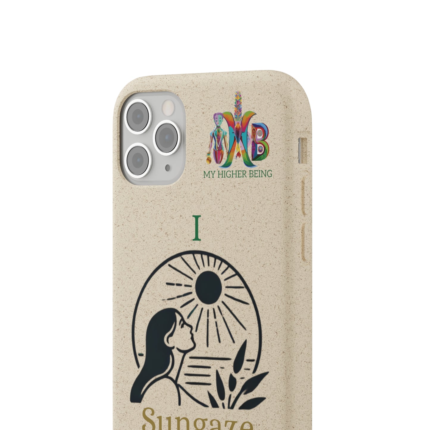 'I Sungaze'_Plastic Free Biodegradable Phone Case
