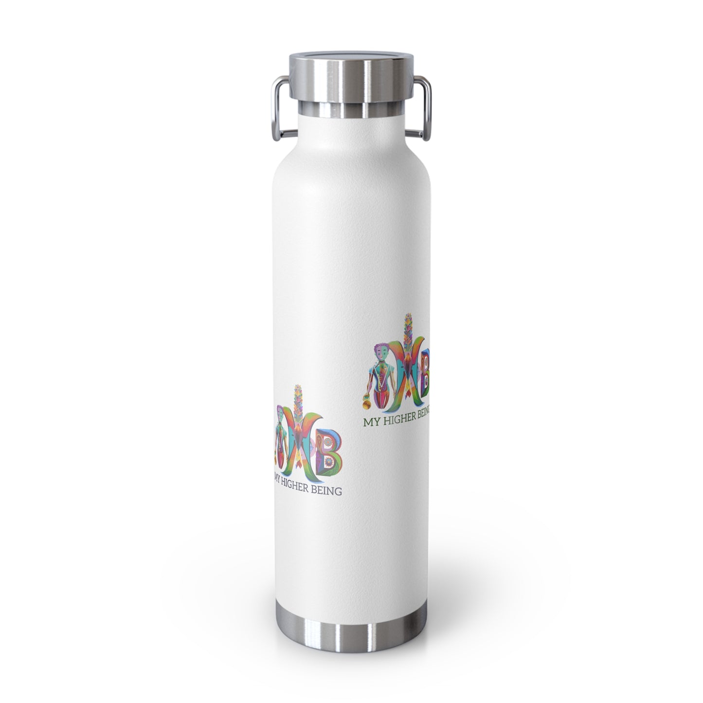 'I Intermittent Fast_20-4'_Copper Vacuum Insulated Bottle, 22oz