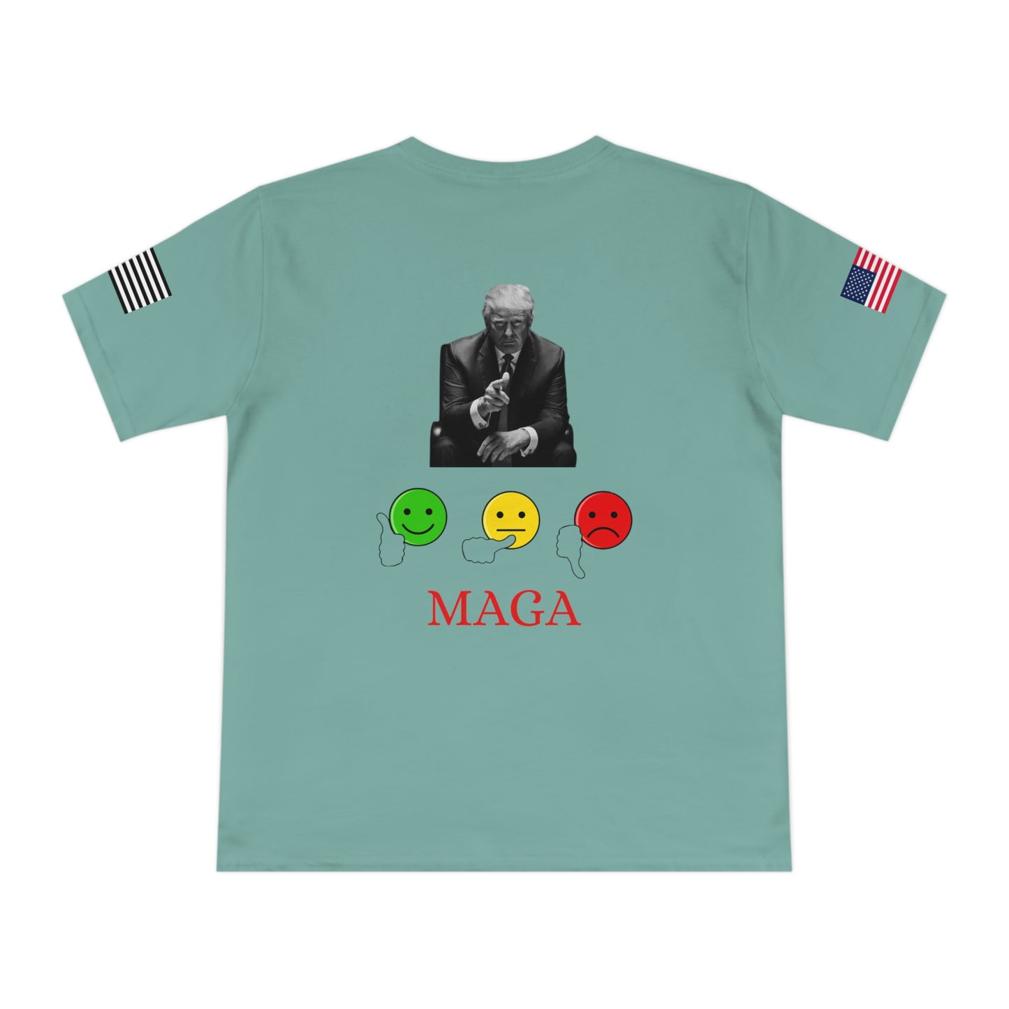 Trump’s Call for Change Tee: Advocating New Attitudes for Peace _100% Organic Cotton