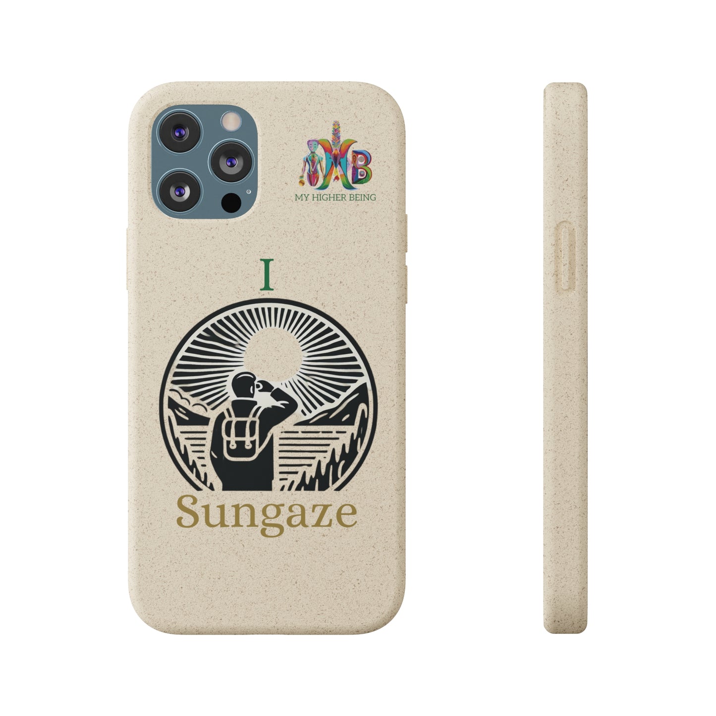 'I Sungaze'_Plastic Free Biodegradable Phone Case