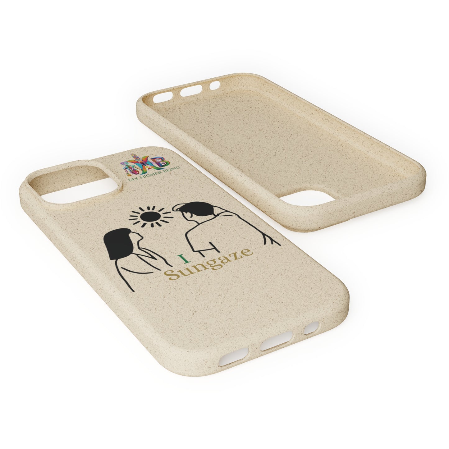 'I Sungaze'_Plastic Free Biodegradable Phone Case