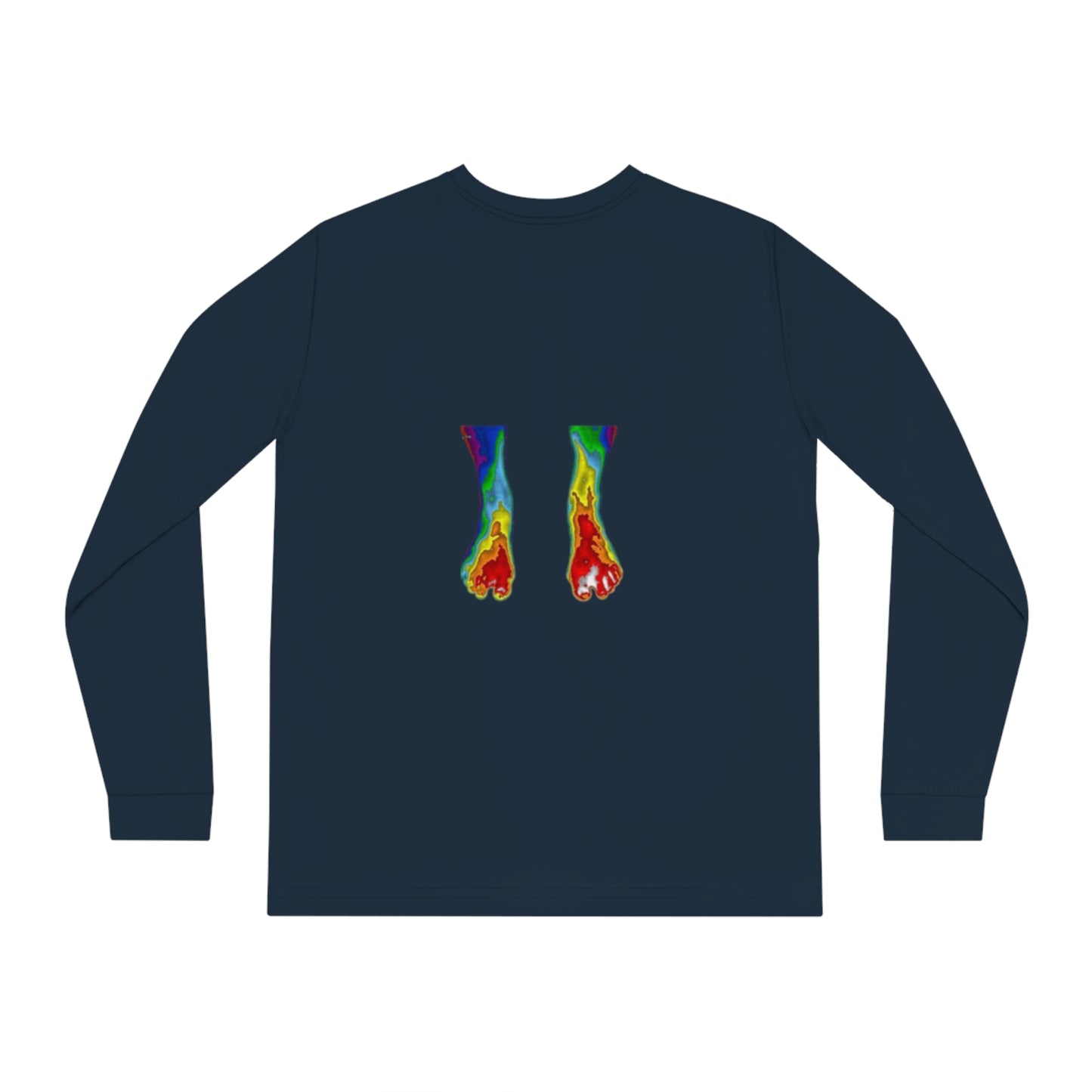'I Love Grounding'_100% Organic Cotton Long Sleeve Tee