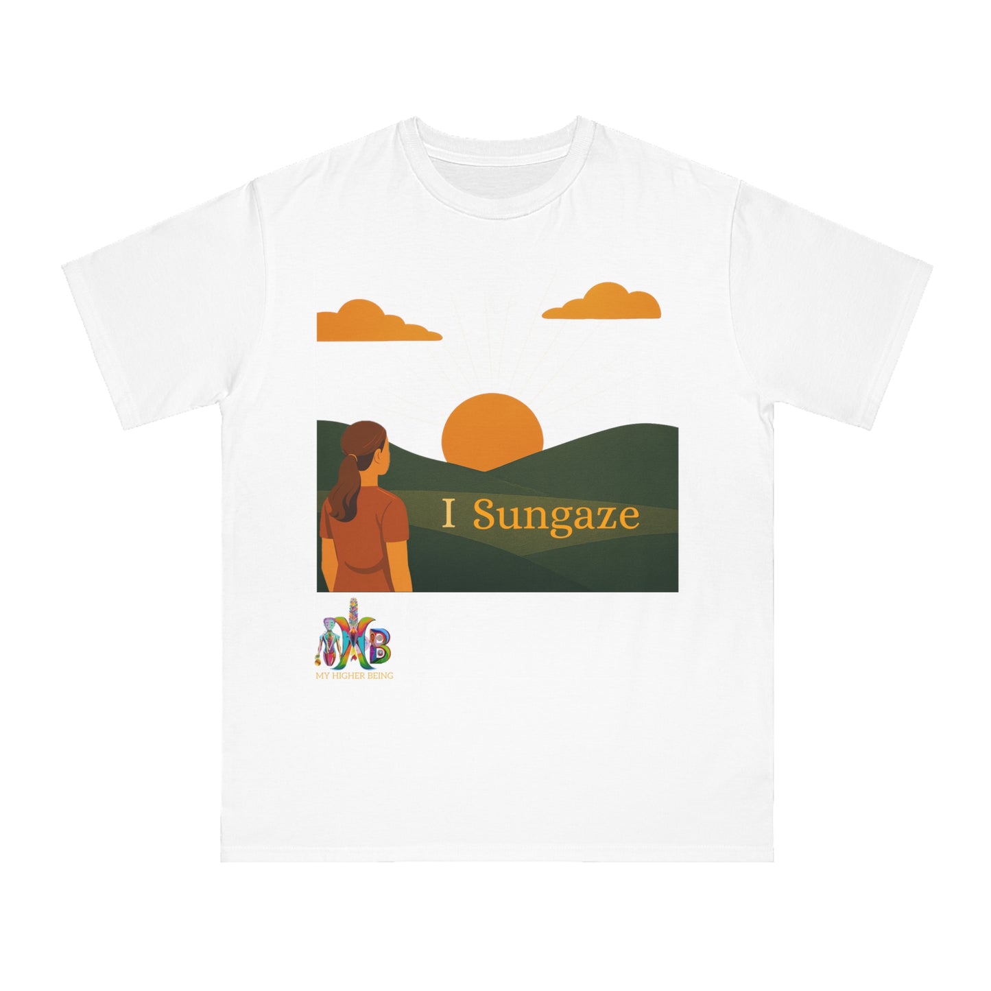 'I Sungaze'_100% Organic Cotton T-Shirt_Female