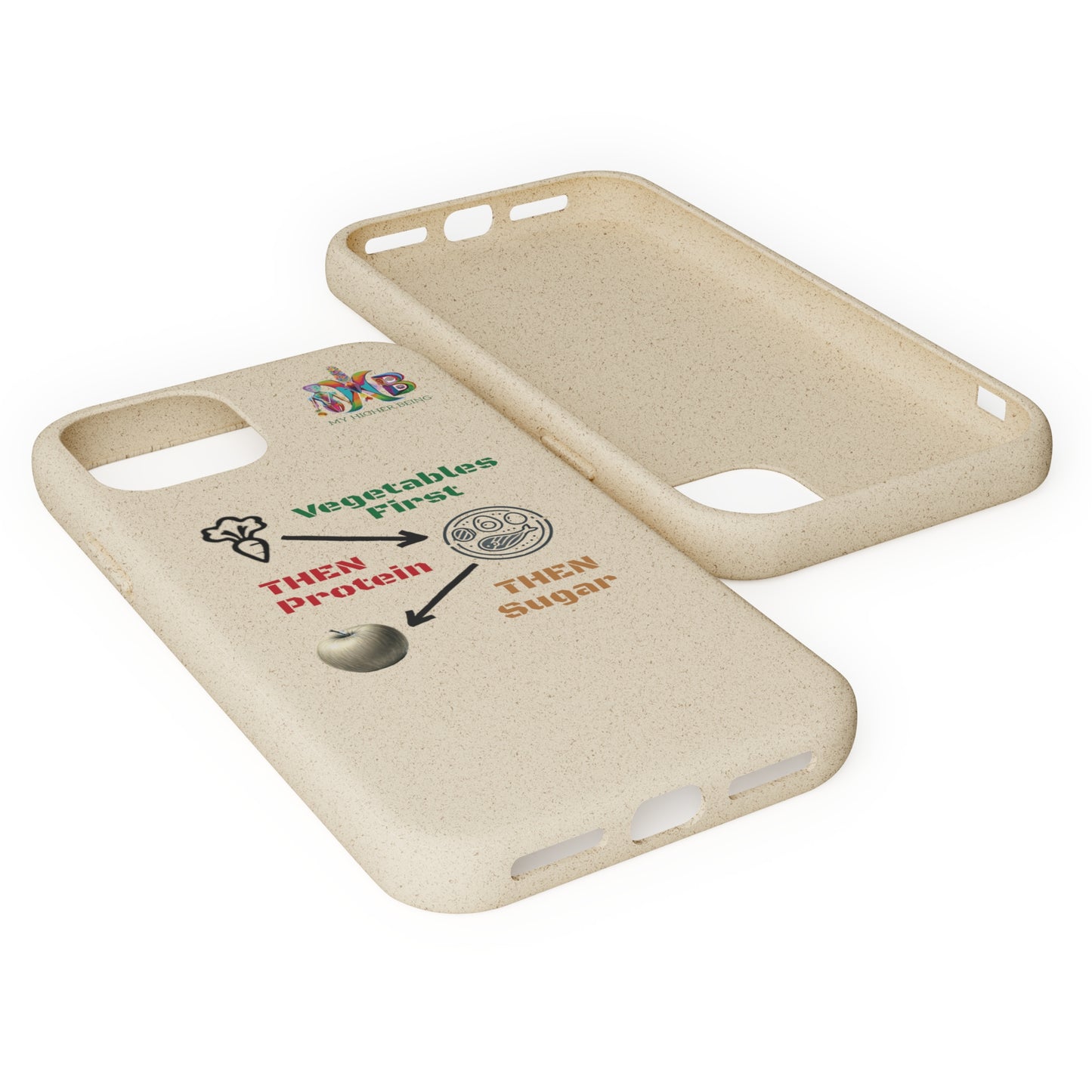 'Vegetables First'_Plastic Free Biodegradable Phone Case