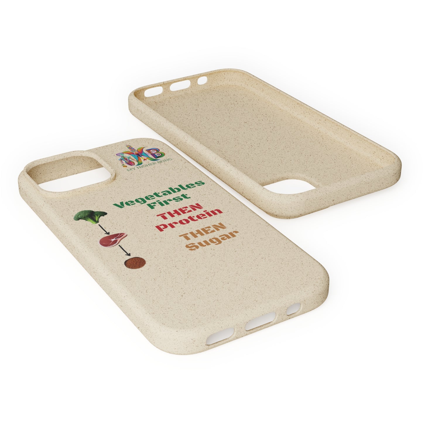 'Vegetables First'_Plastic Free Biodegradable Phone Case