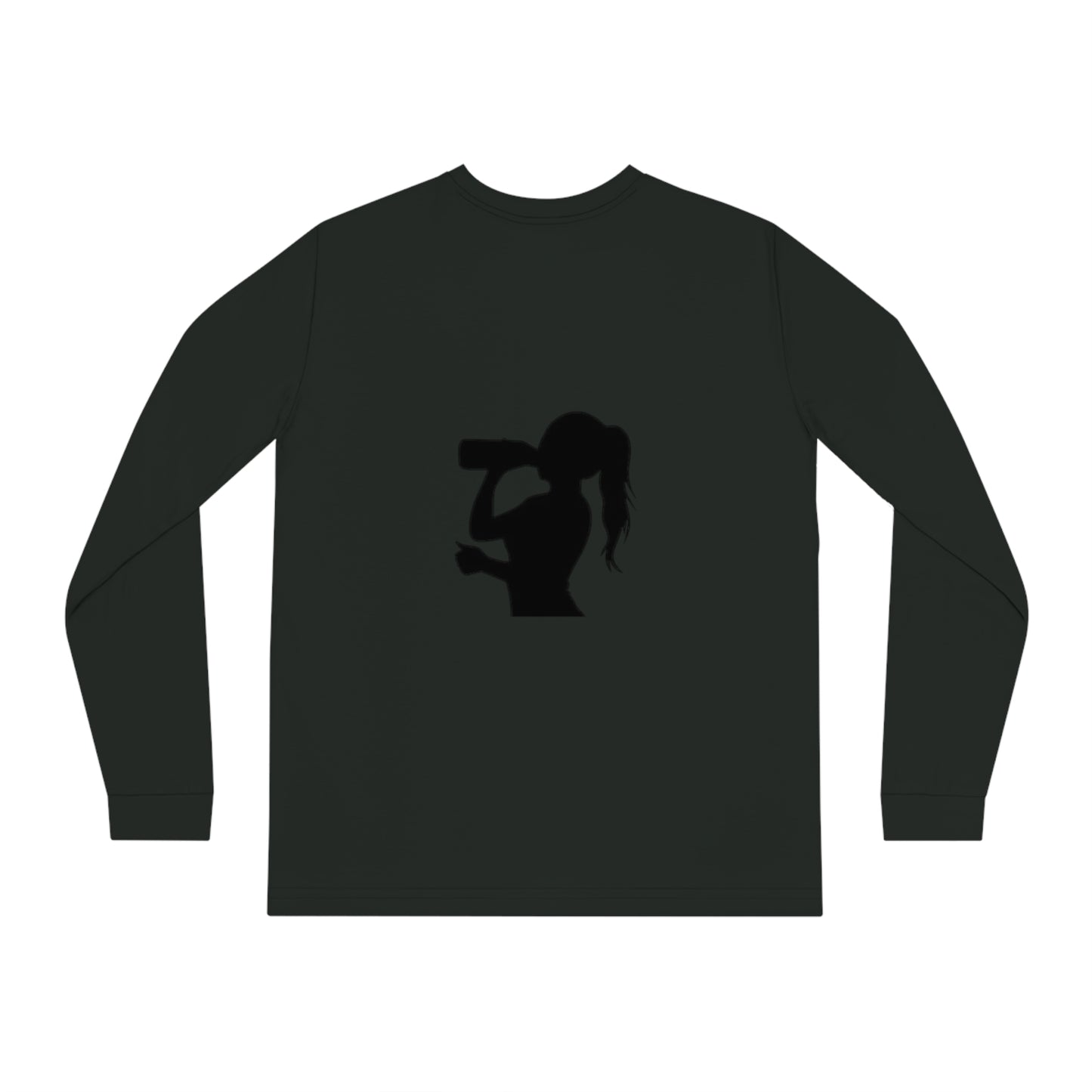 'I Hydrate 91 OZ/DAY'_100% Organic Cotton Long Sleeve Tee