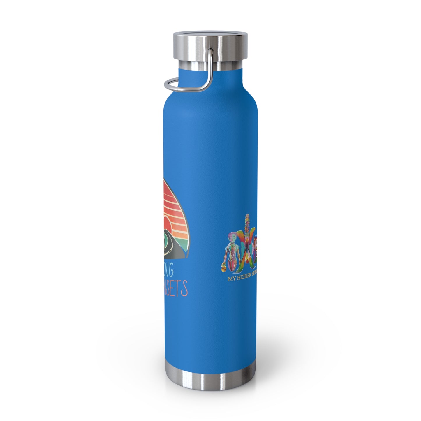 'Chasing Sunsets'_Copper Vacuum Insulated Bottle, 22oz