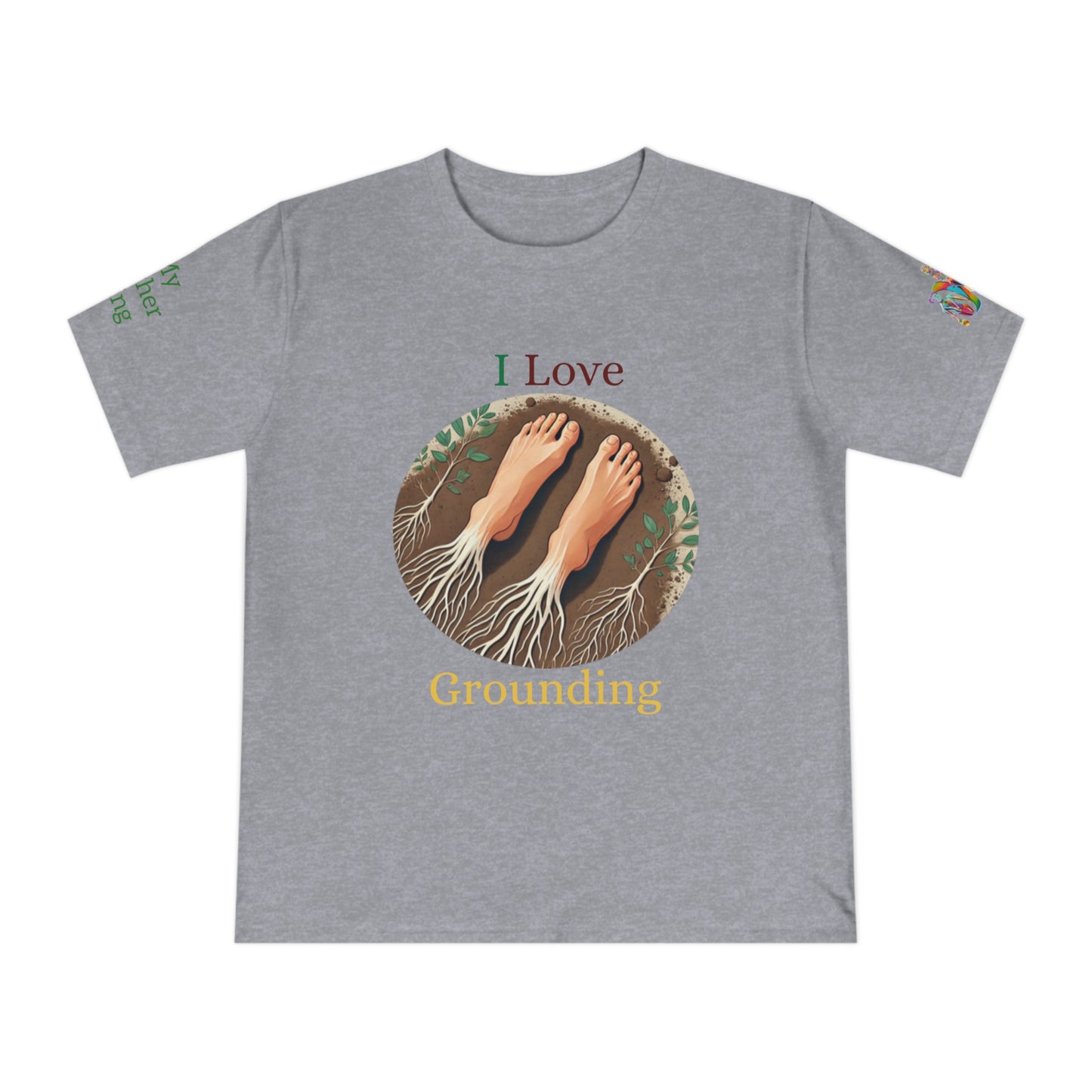 'I Love Grounding' (MHB EDITION)_100% Organic Cotton T-Shirt