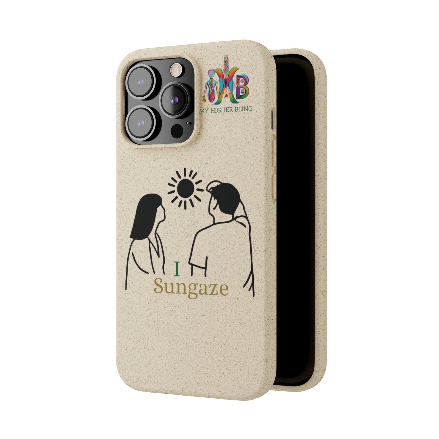 'I Sungaze'_Plastic Free Biodegradable Phone Case